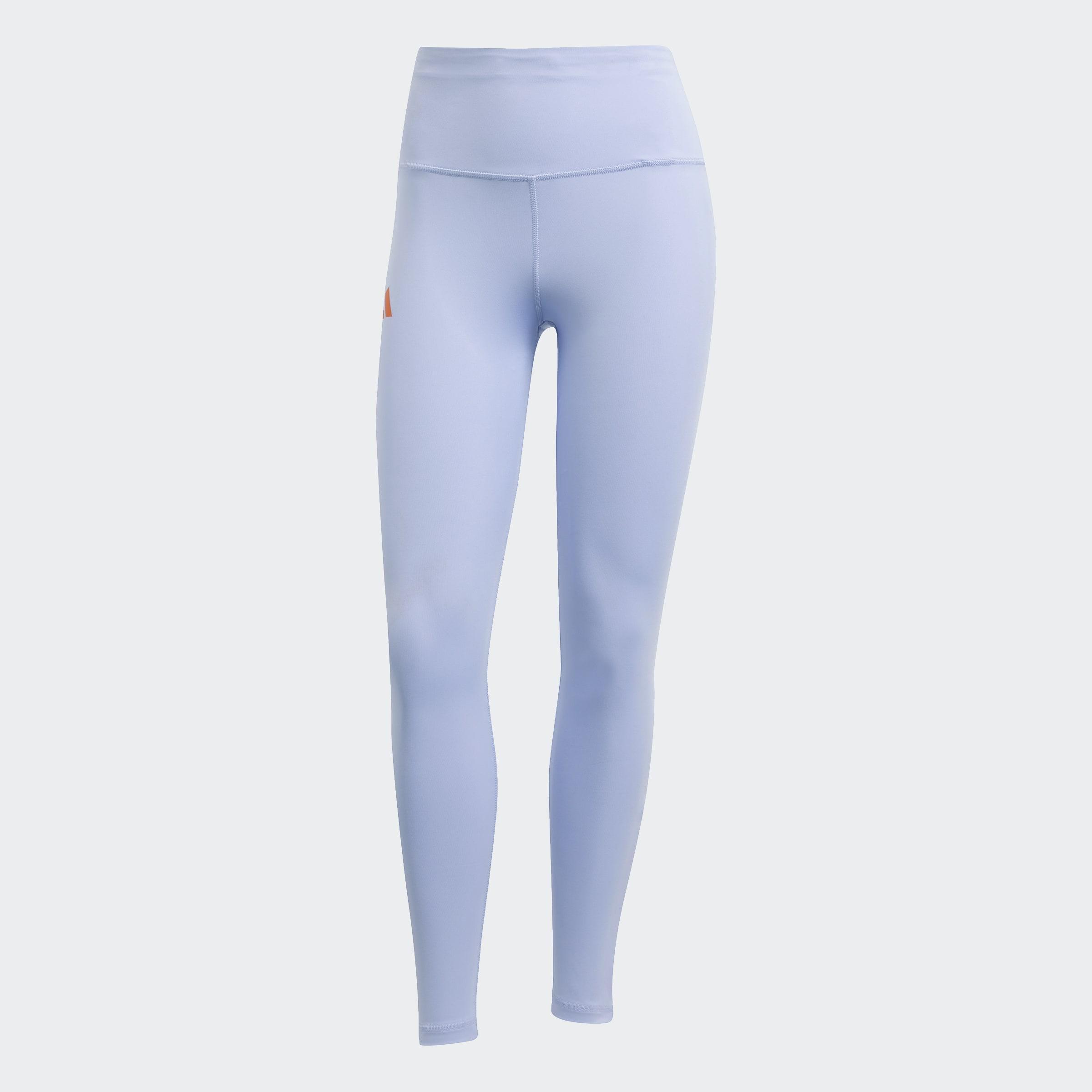 Adizero Essentials Full Length Leggings, Purple, A901_ONE, large image number 2