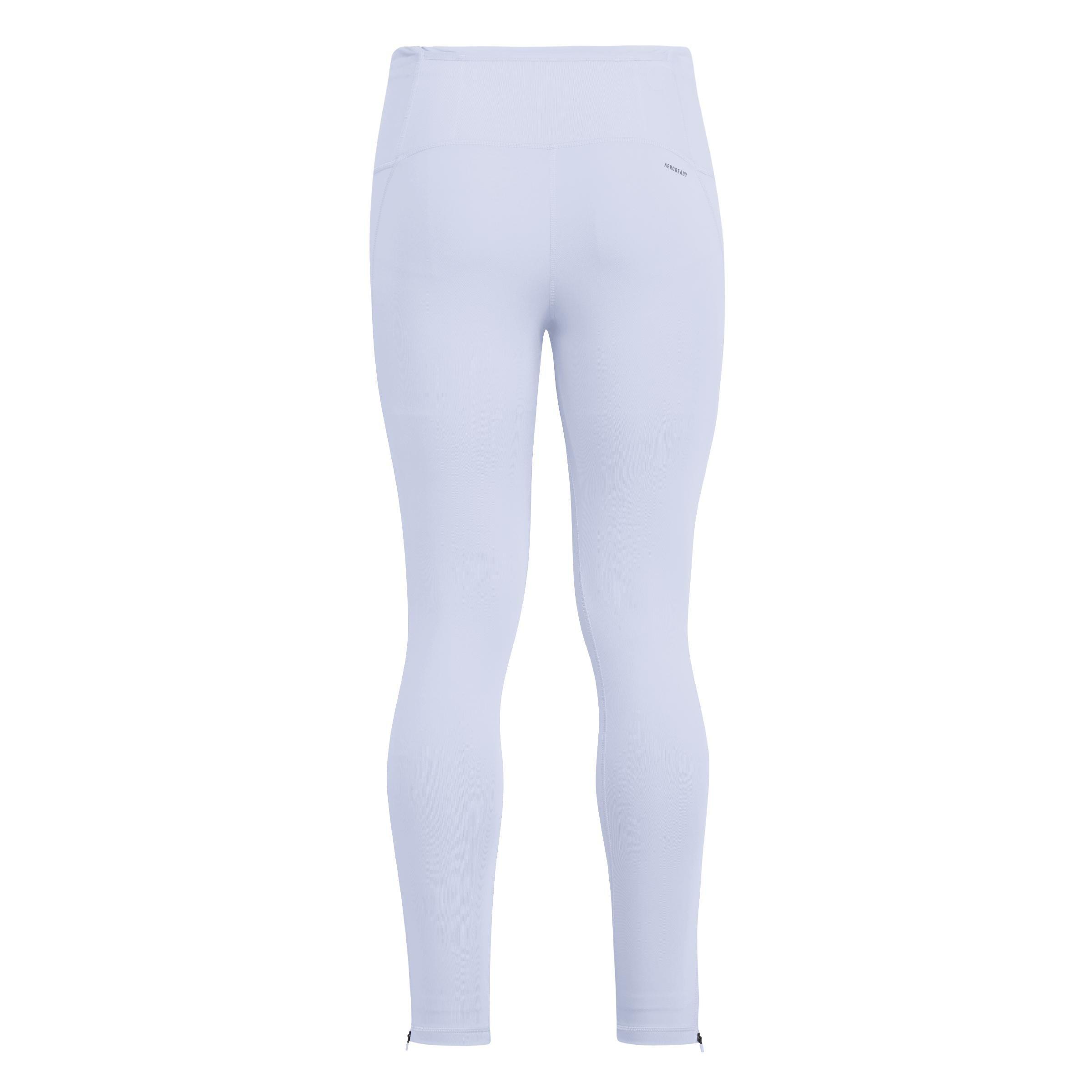 Adizero Essentials Full Length Leggings, Purple, A901_ONE, large image number 4