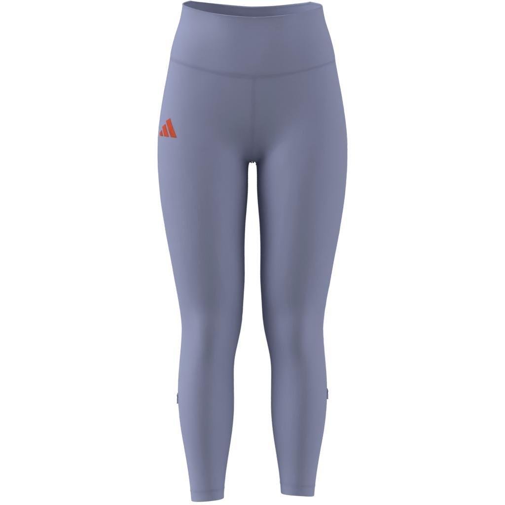 Adizero Essentials Full Length Leggings, Purple, A901_ONE, large image number 12