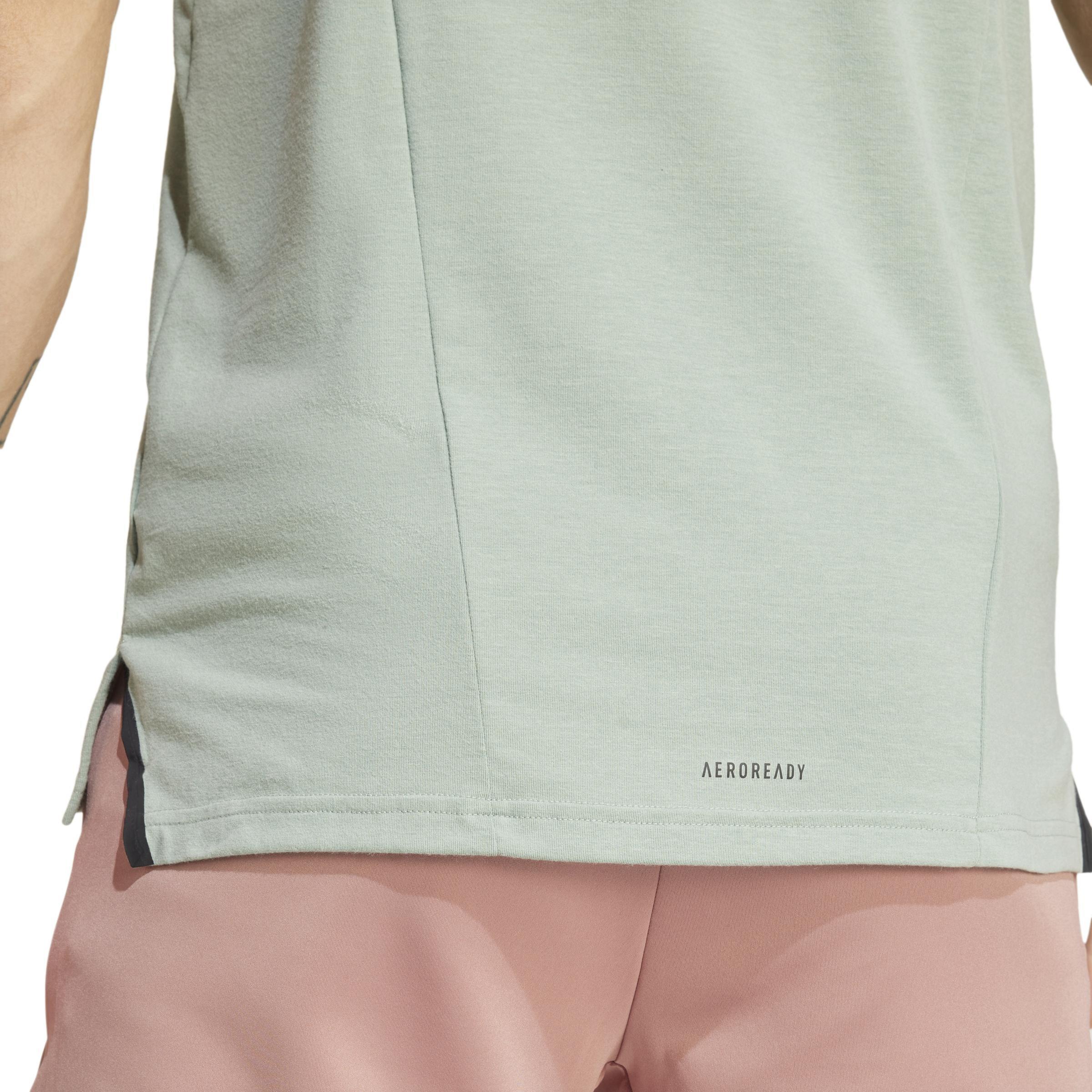 Designed for Training Workout Tank Top, Green, A901_ONE, large image number 5