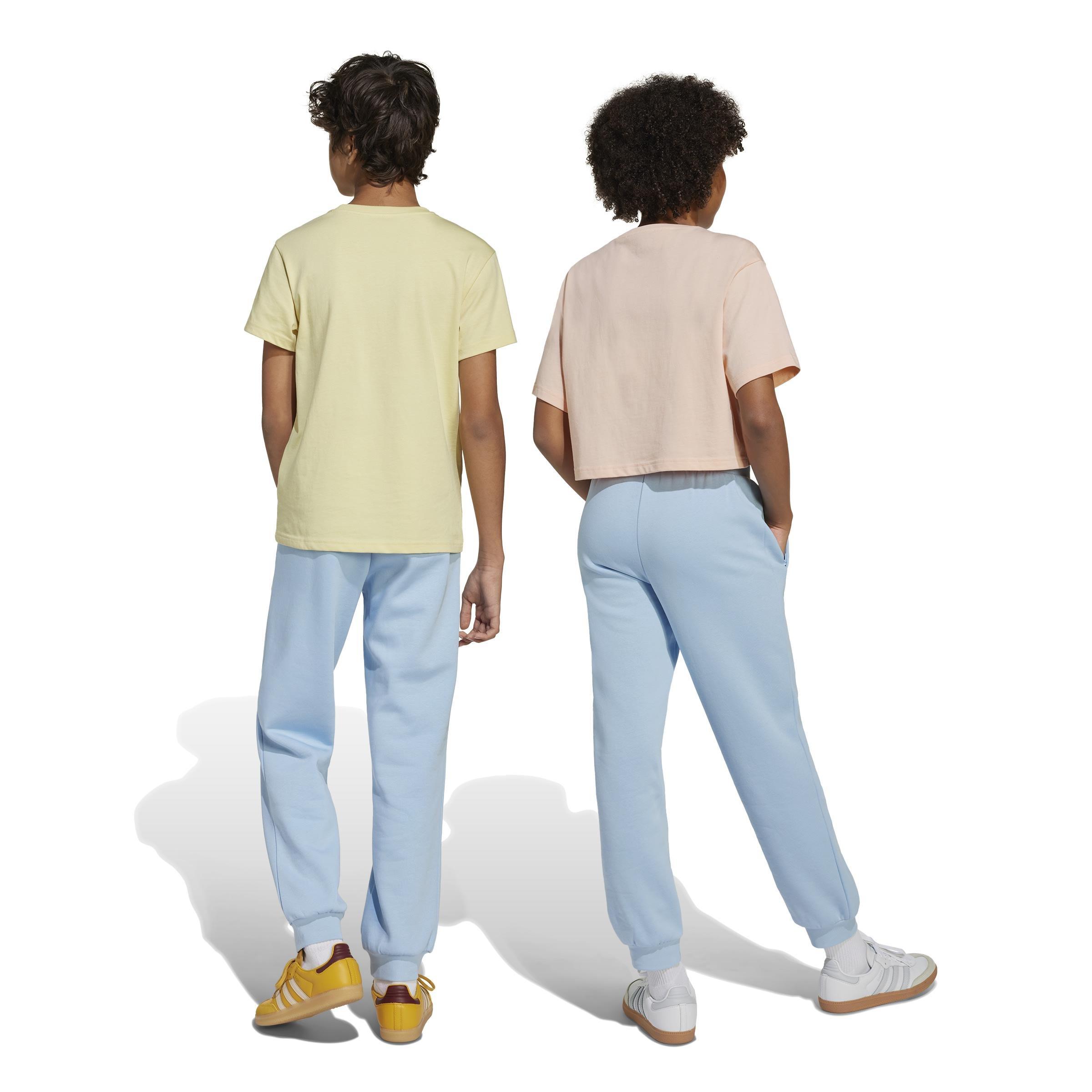 Kids Unisex Loose-Fit Joggers, Blue, A901_ONE, large image number 3
