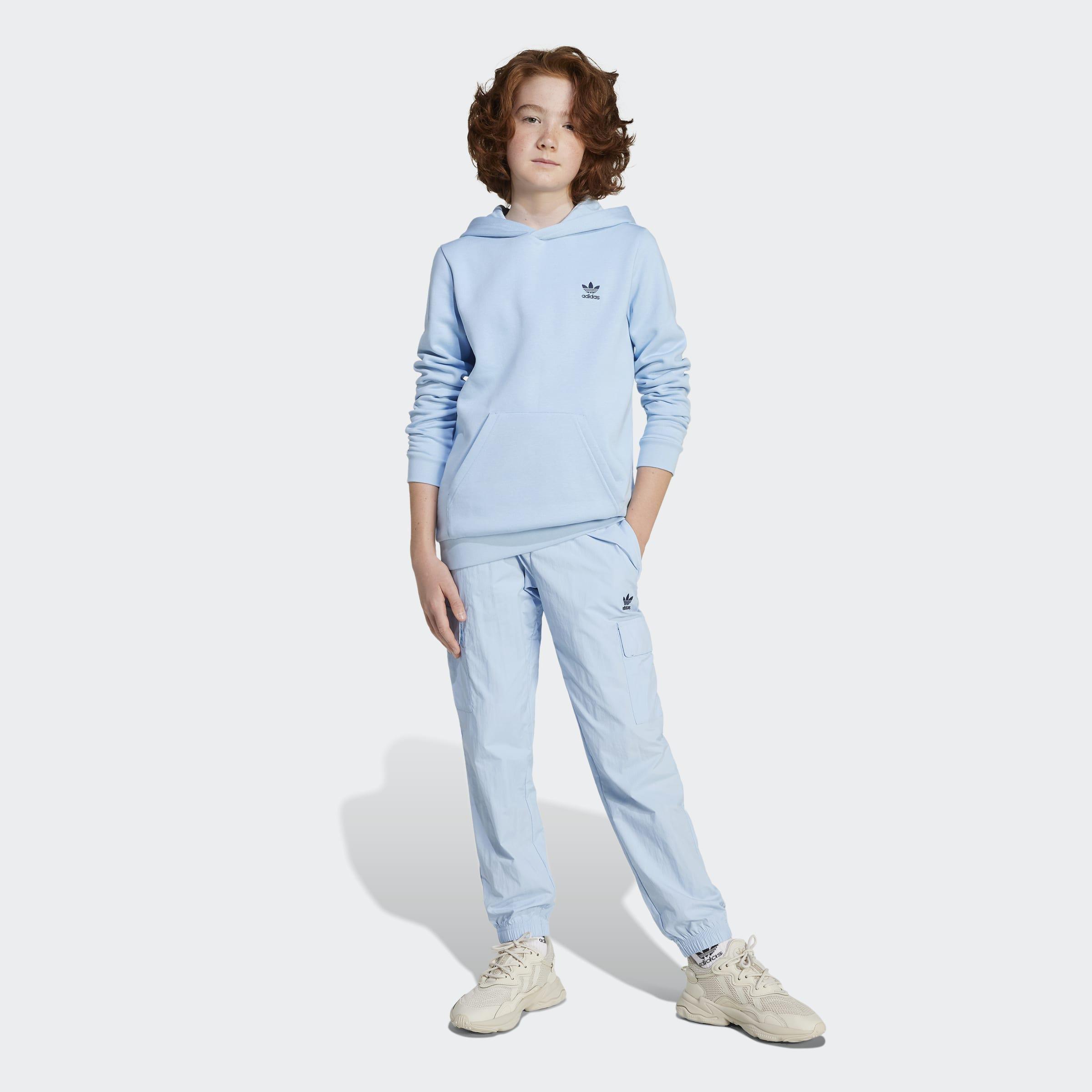 Kids Unisex Hoodie, Blue, A901_ONE, large image number 5