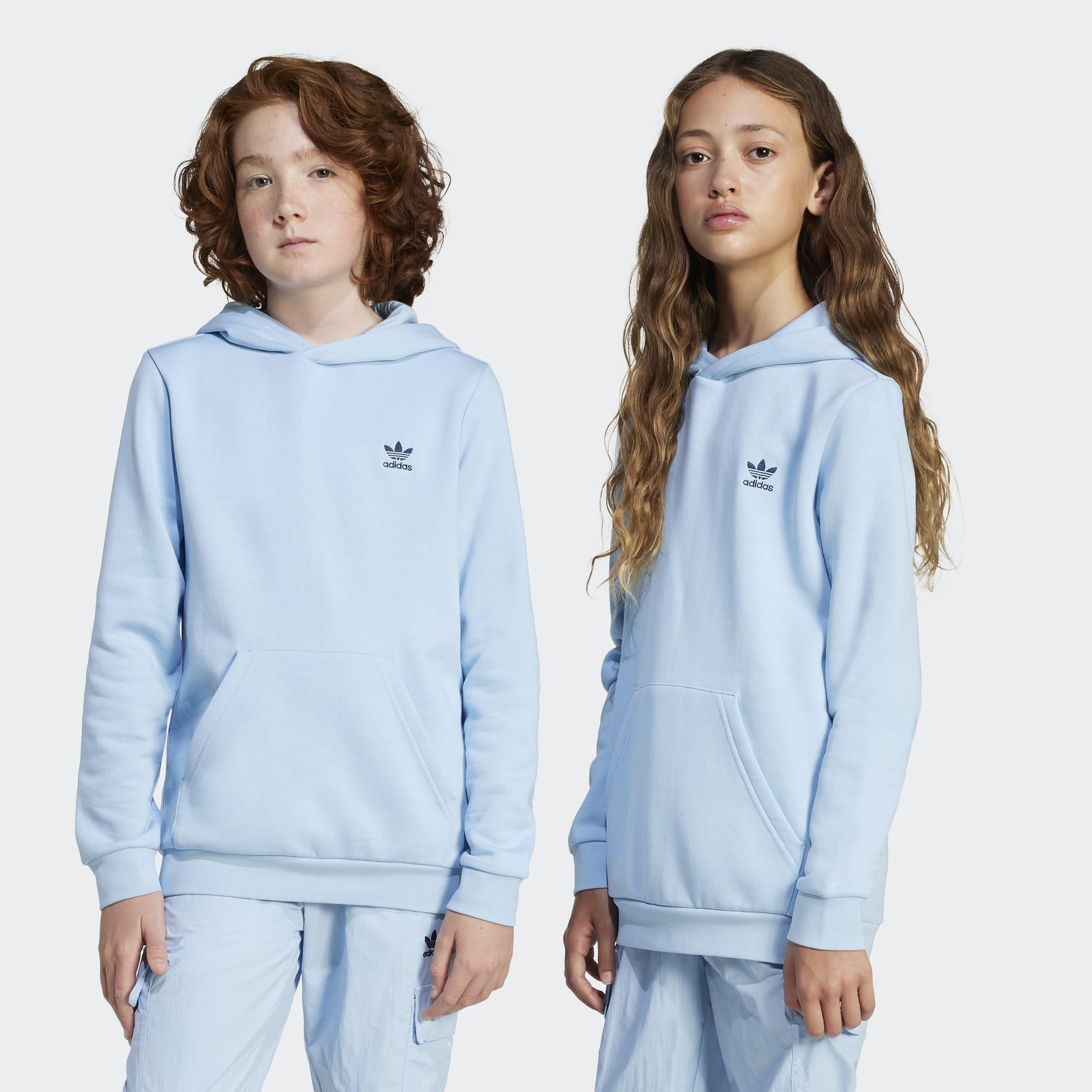 Kids Unisex Hoodie, Blue, A901_ONE, large image number 6