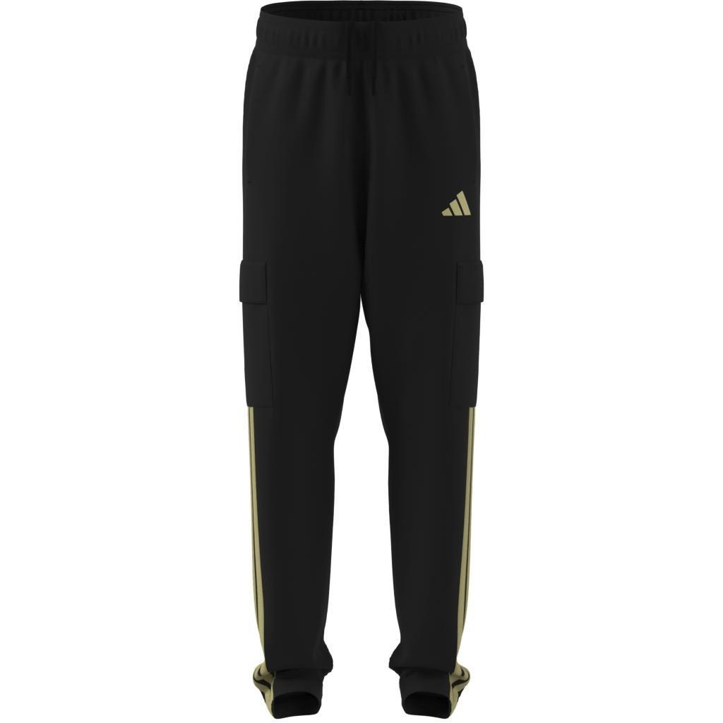 Kids Unisex House of Tiro Colors of Football Cargo Joggers, Black, A901_ONE, large image number 11