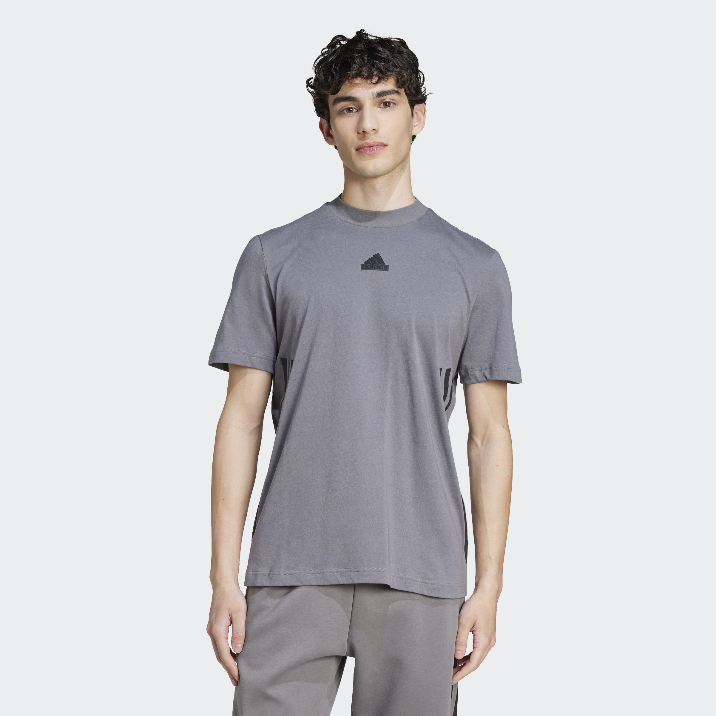 Future Icons 3-Stripes T-Shirt, Grey, A901_ONE, large image number 0