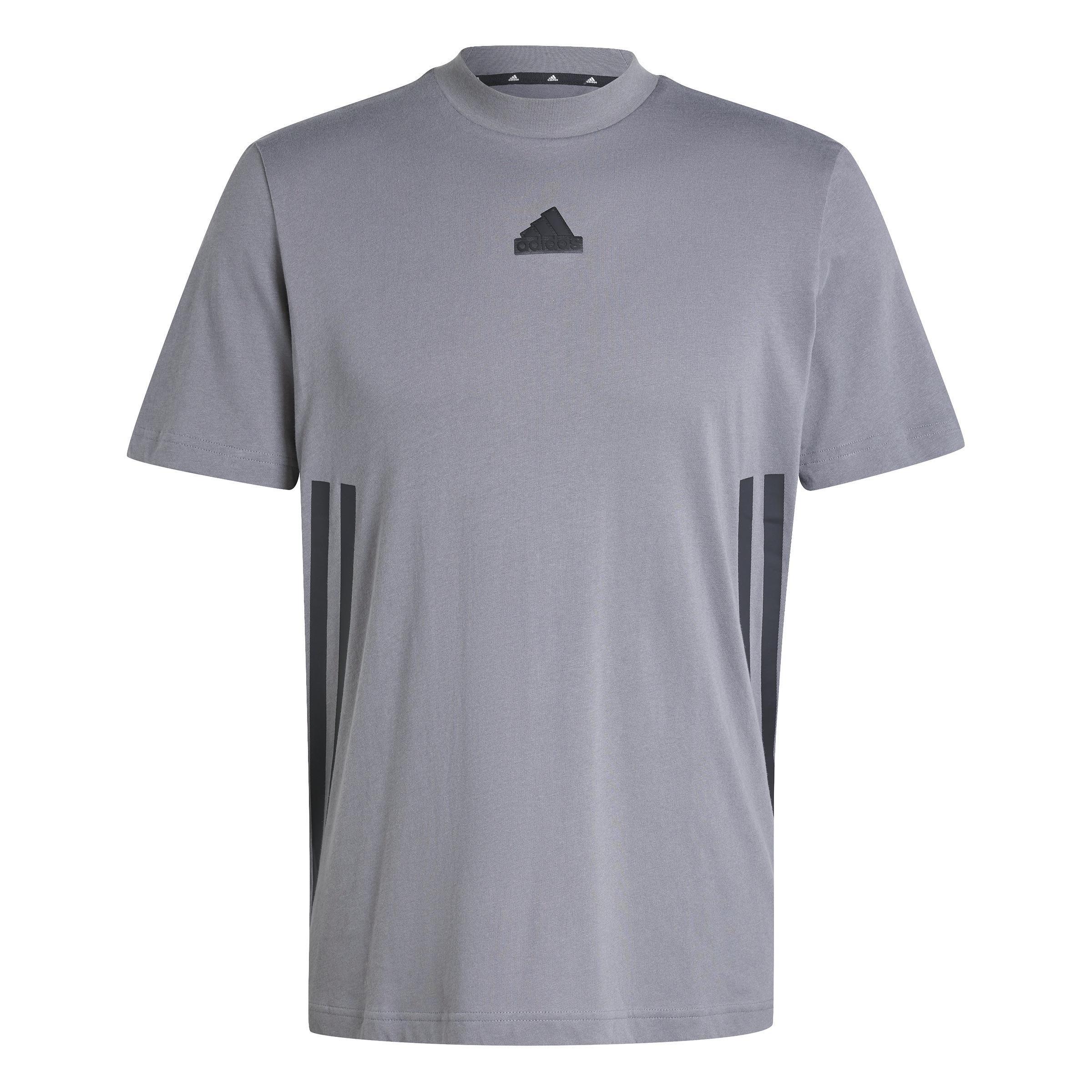 Future Icons 3-Stripes T-Shirt, Grey, A901_ONE, large image number 1