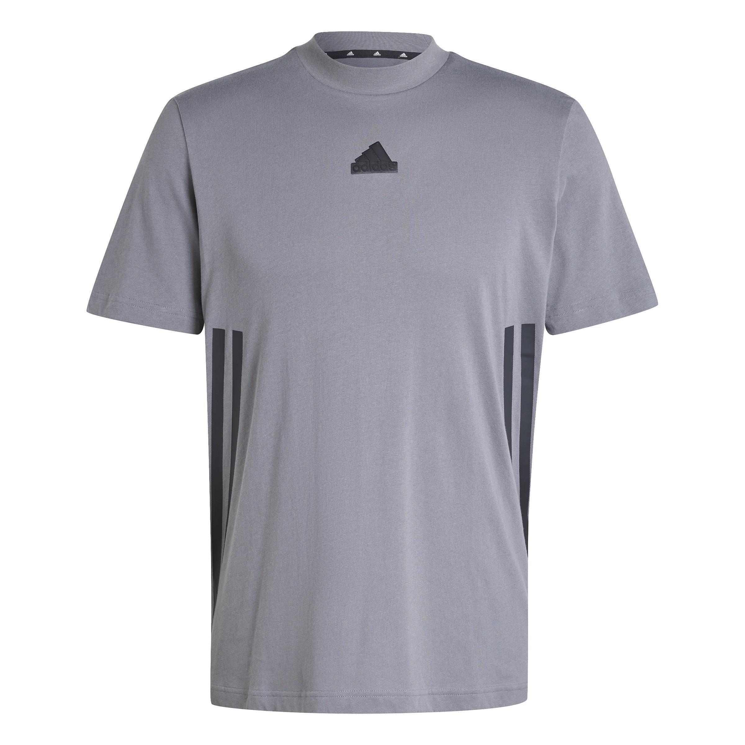 Future Icons 3-Stripes T-Shirt, Grey, A901_ONE, large image number 2