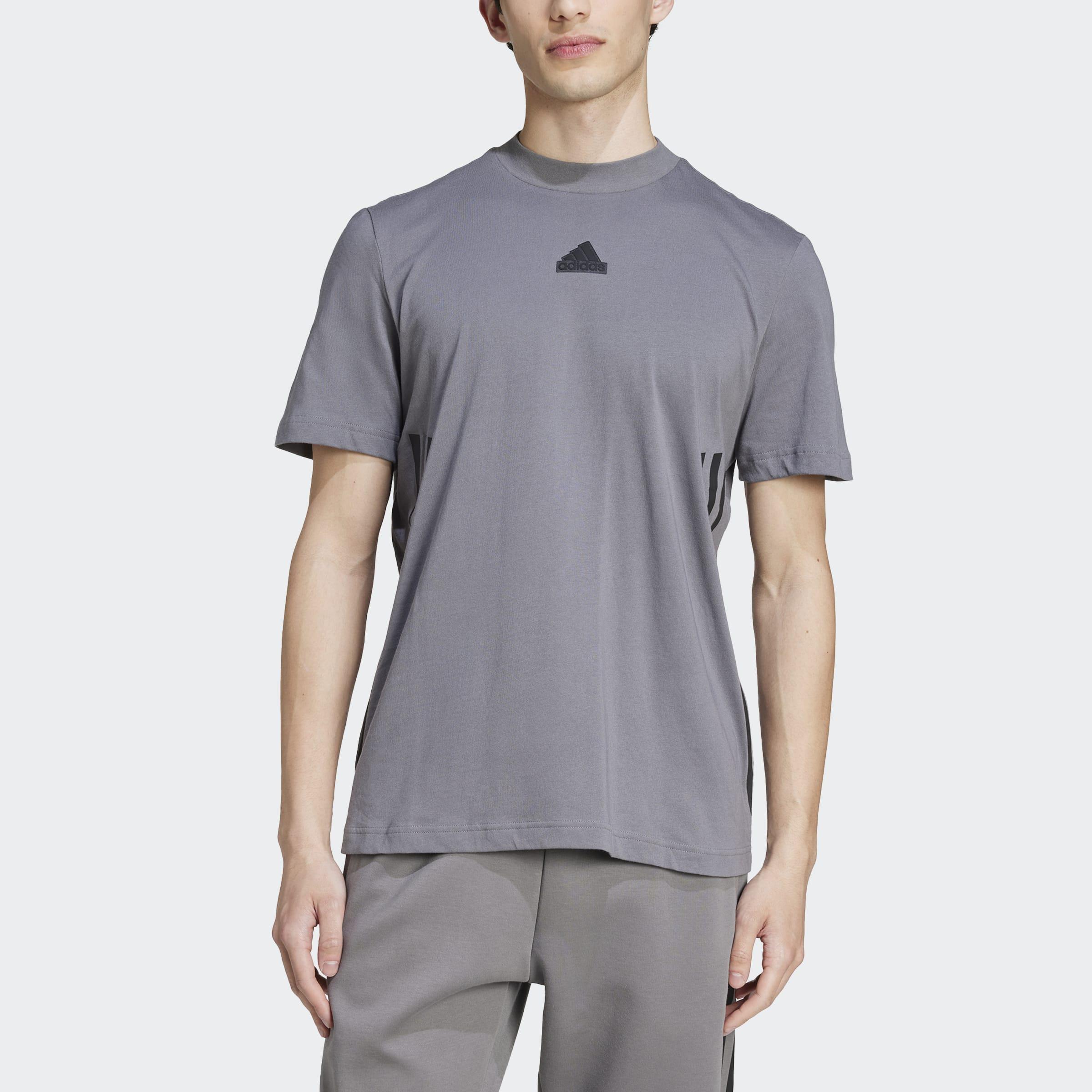 Future Icons 3-Stripes T-Shirt, Grey, A901_ONE, large image number 4