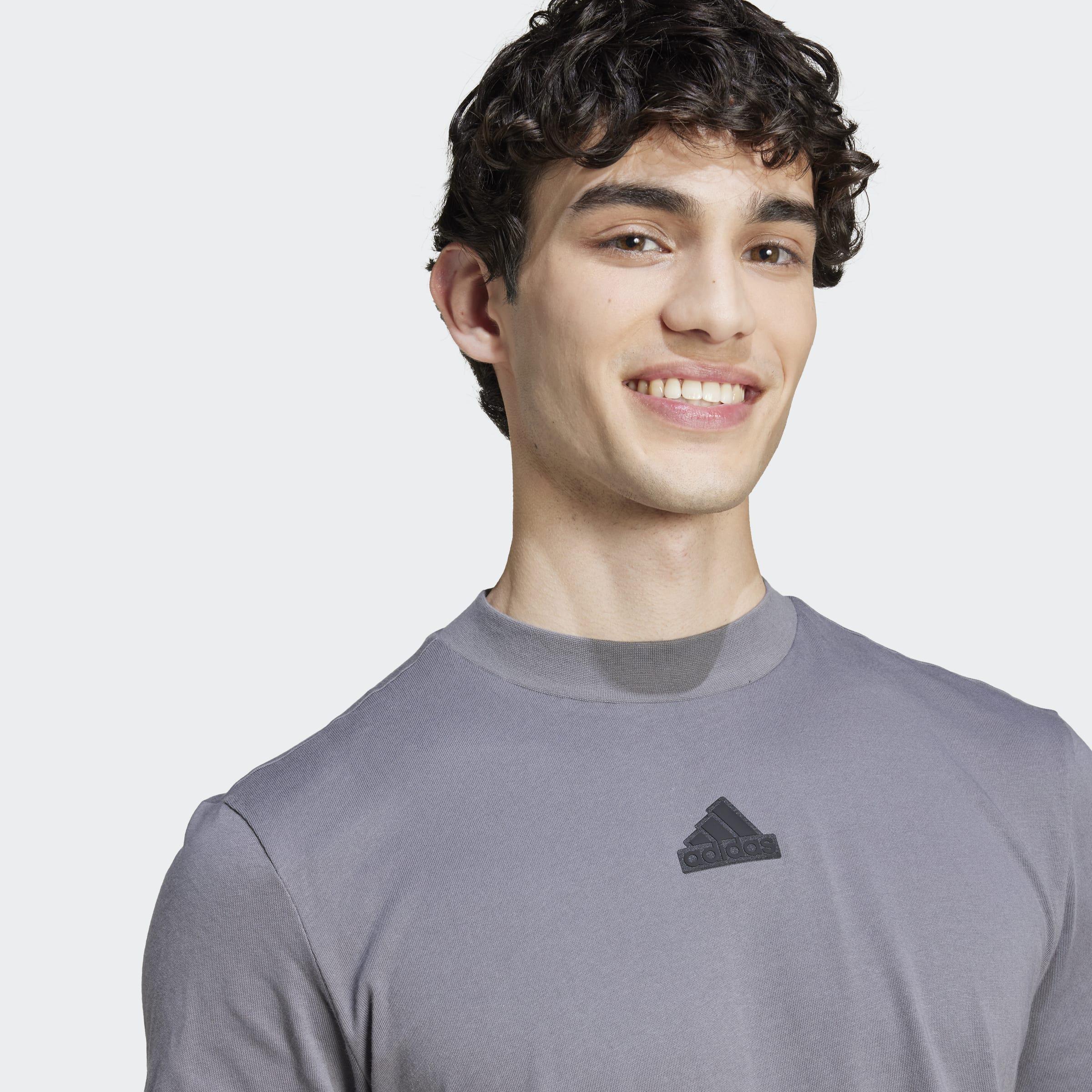 Future Icons 3-Stripes T-Shirt, Grey, A901_ONE, large image number 5