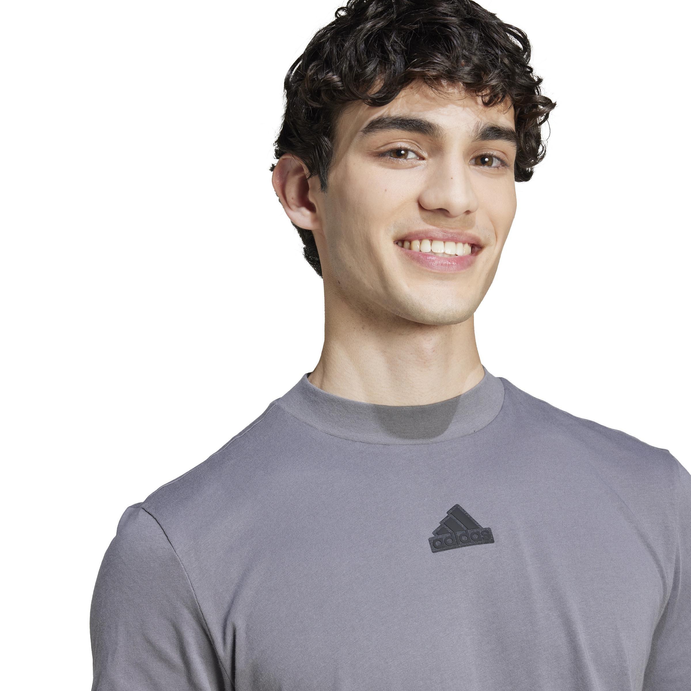 Future Icons 3-Stripes T-Shirt, Grey, A901_ONE, large image number 9