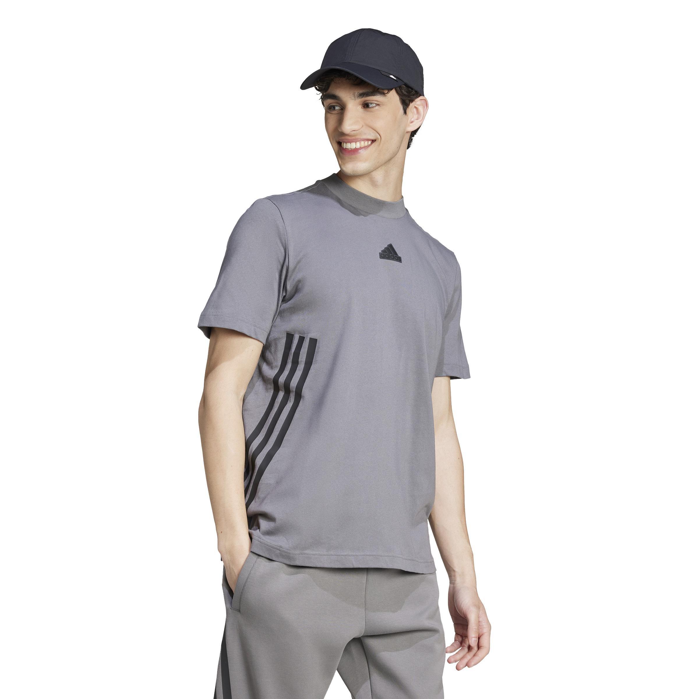 Future Icons 3-Stripes T-Shirt, Grey, A901_ONE, large image number 13
