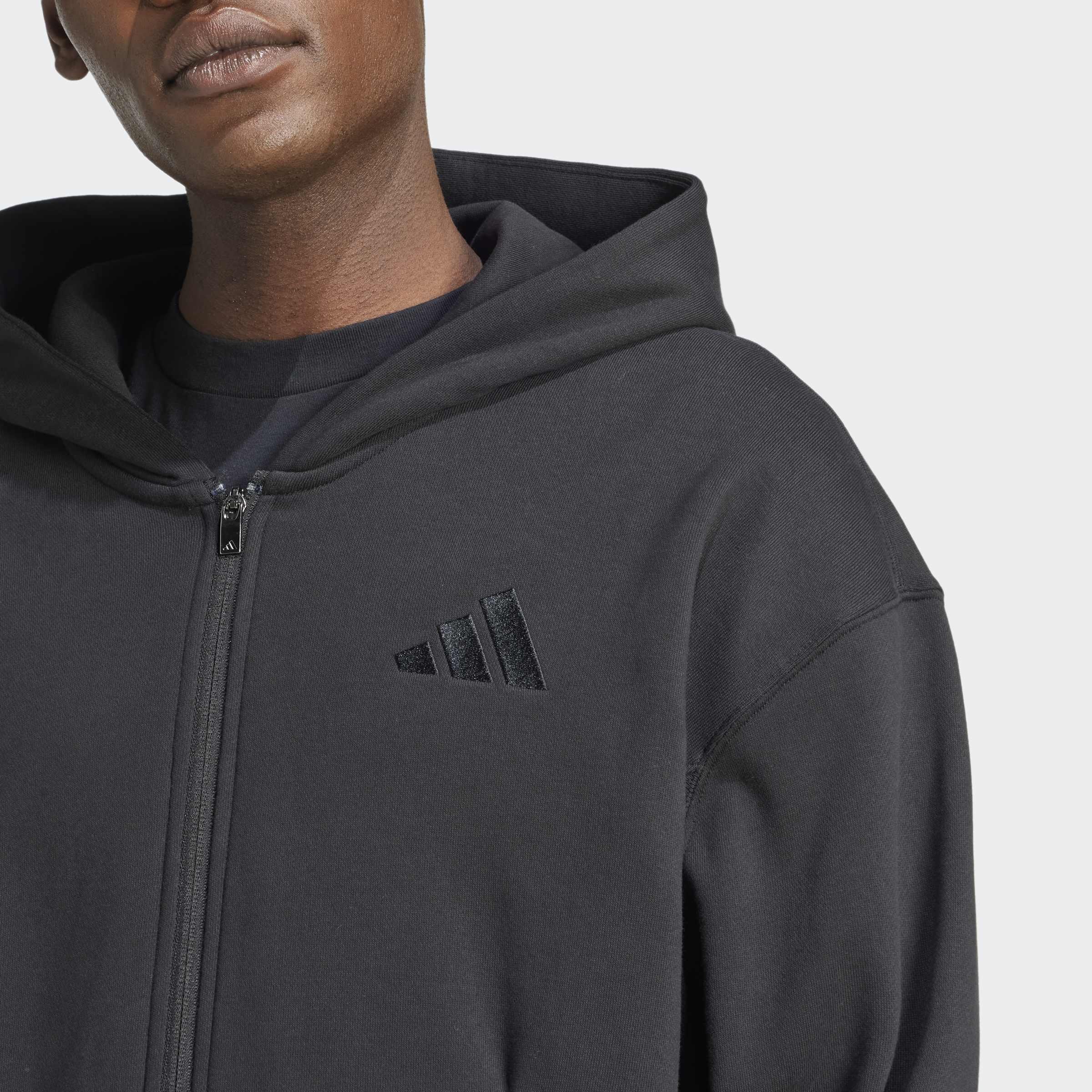 All SZN French Terry Full-Zip Hoodie, Black, A901_ONE, large image number 2