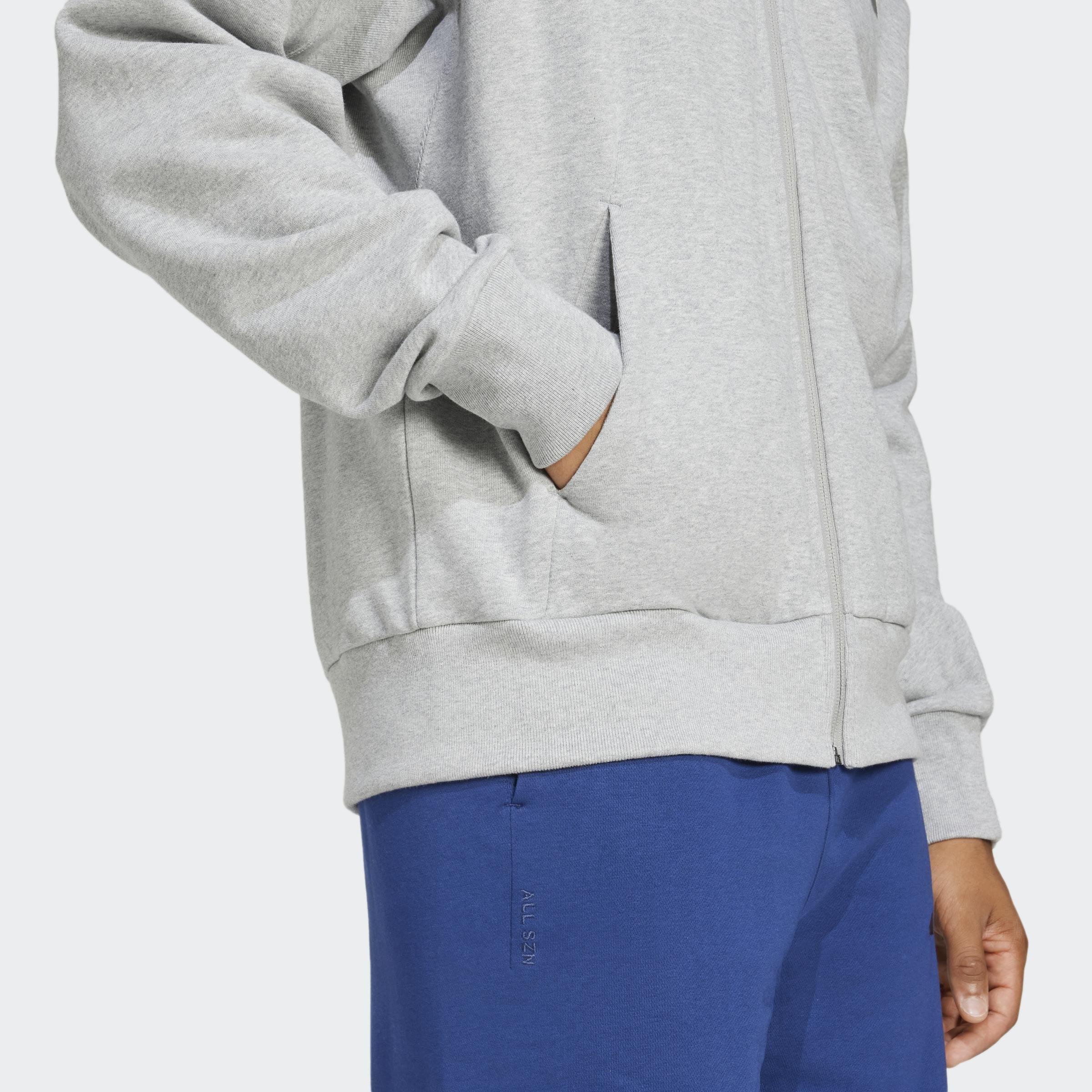 All Szn French Terry Full-Zip Hoodie, Grey, A901_ONE, large image number 2