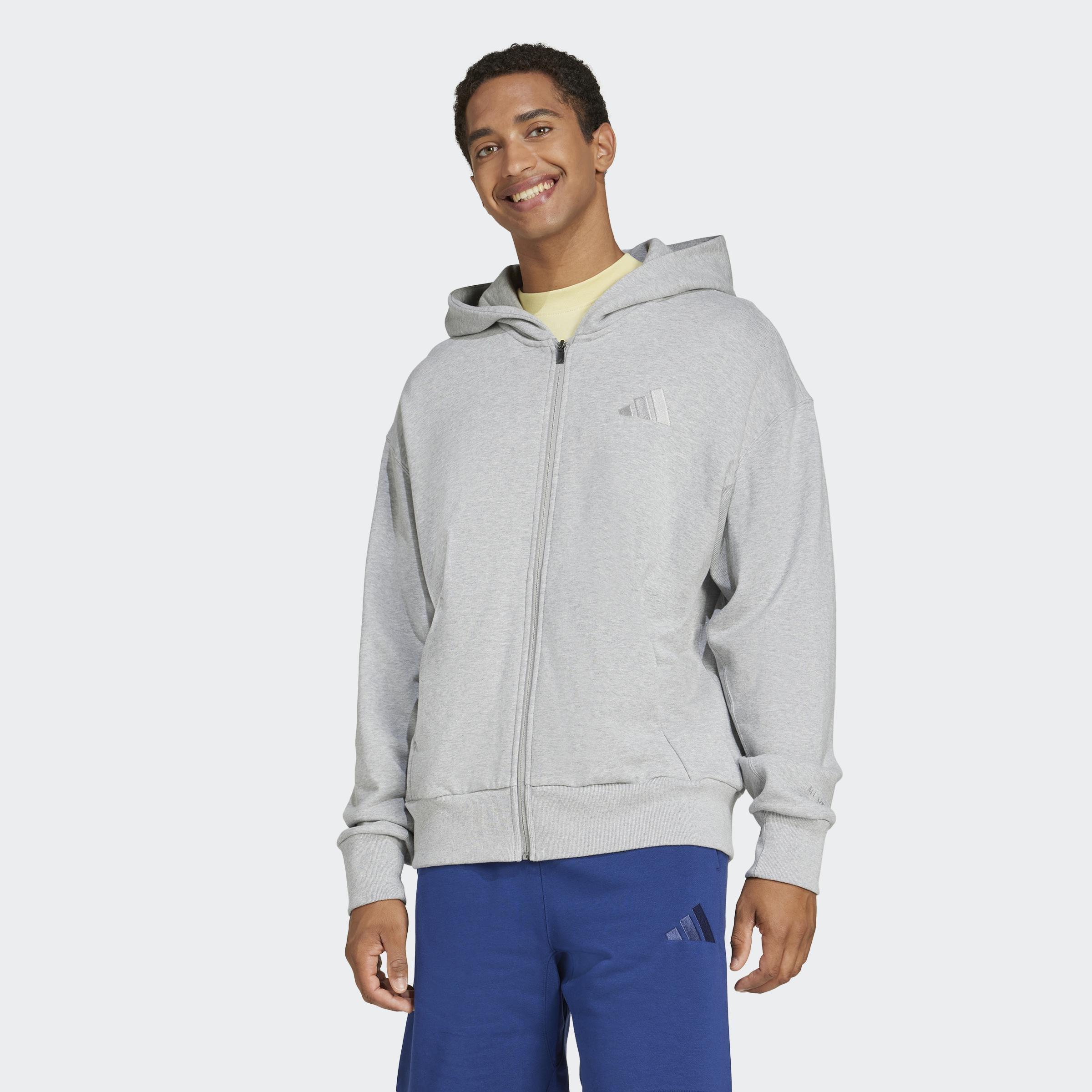 All Szn French Terry Full-Zip Hoodie, Grey, A901_ONE, large image number 5