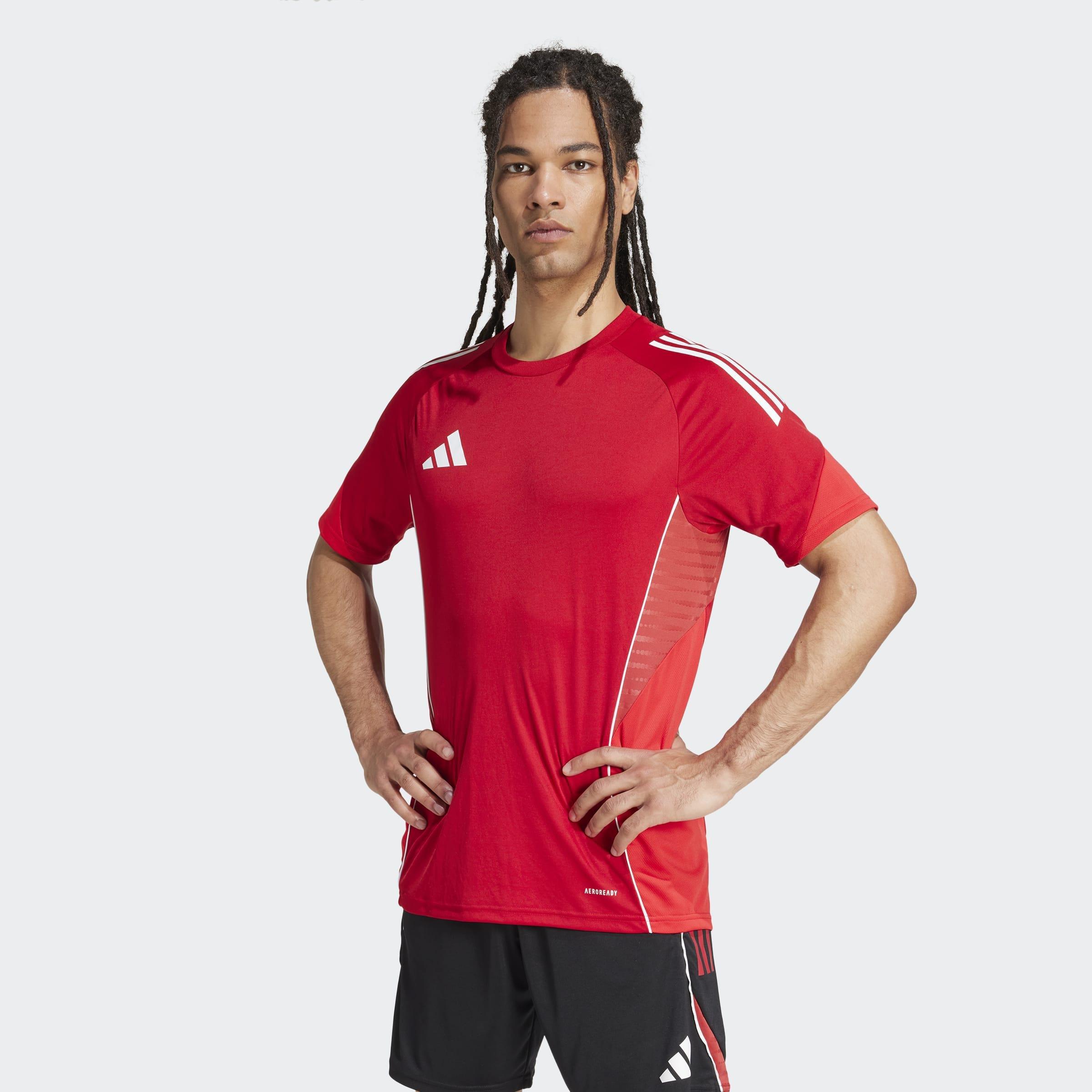 Tiro 25 Competition Training Jersey, Red, A901_ONE, large image number 6