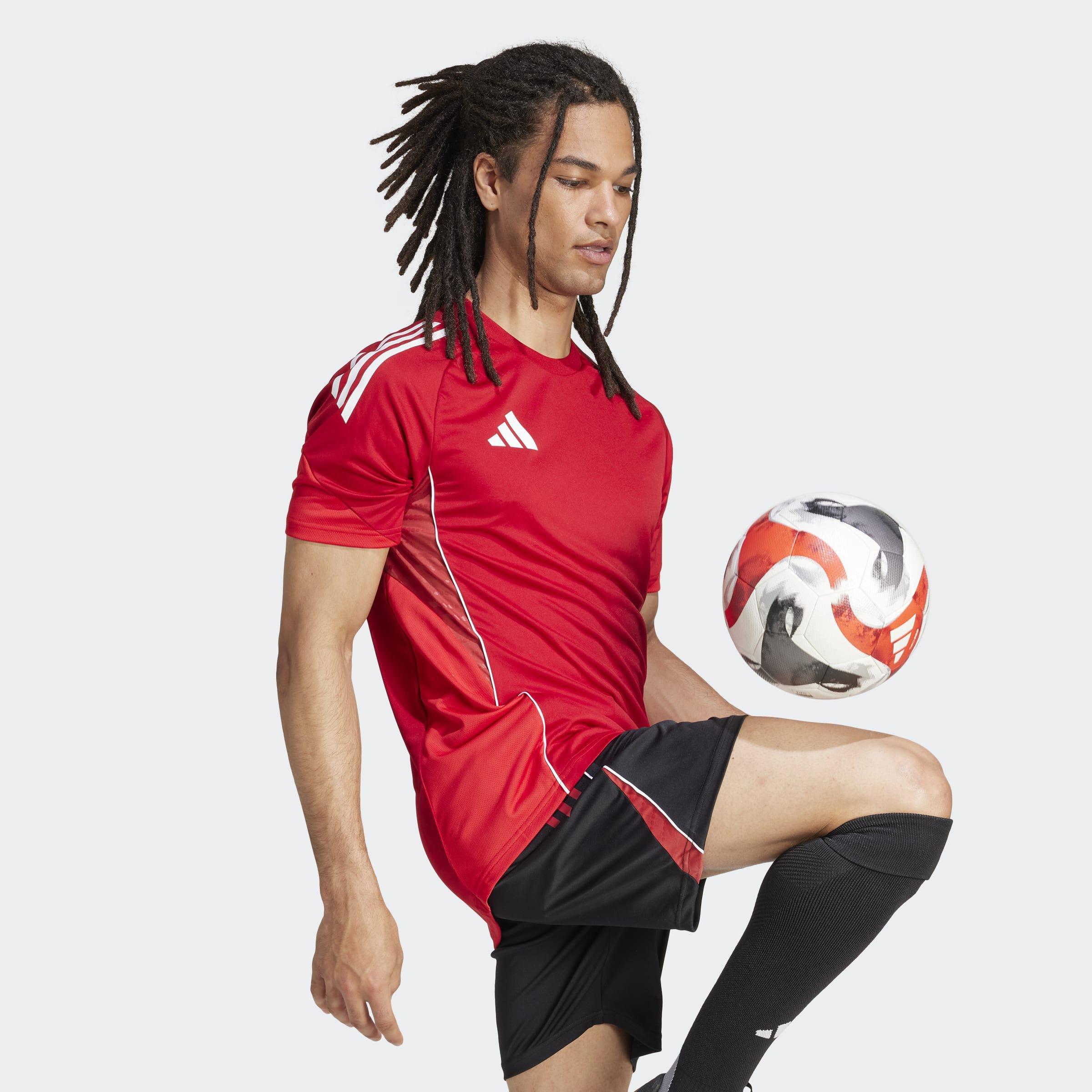 Tiro 25 Competition Training Jersey, Red, A901_ONE, large image number 7