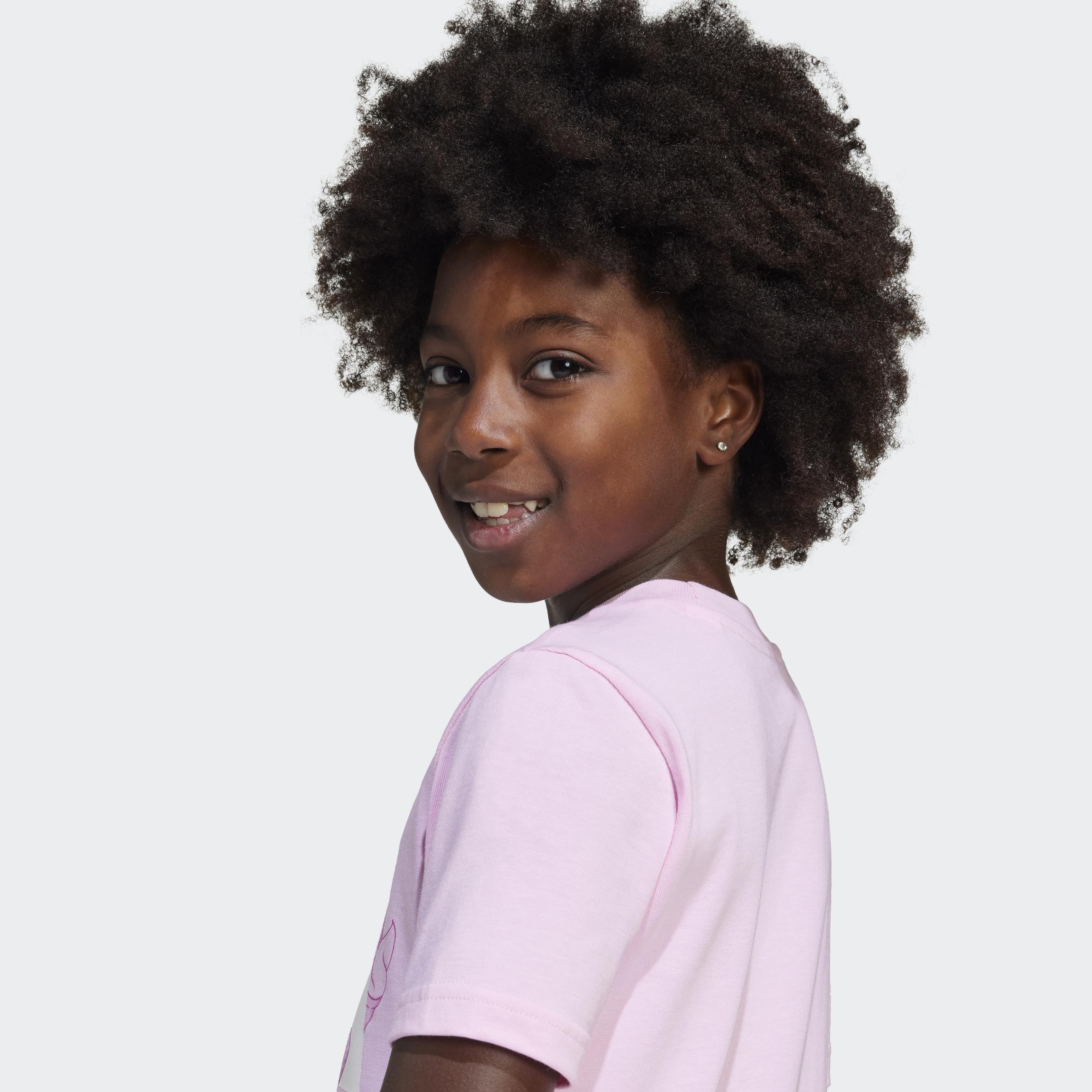 Kids Unisex Lounge Ice Graphic T-Shirt, Pink, A901_ONE, large image number 9