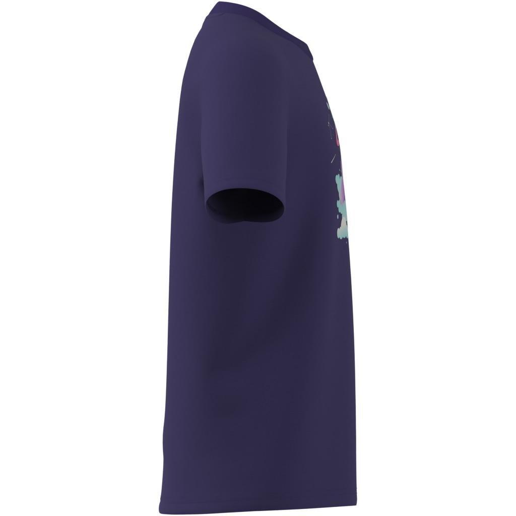 Kids Unisex Kids All Day I Dream About Graphic T-Shirt, Purple, A901_ONE, large image number 12