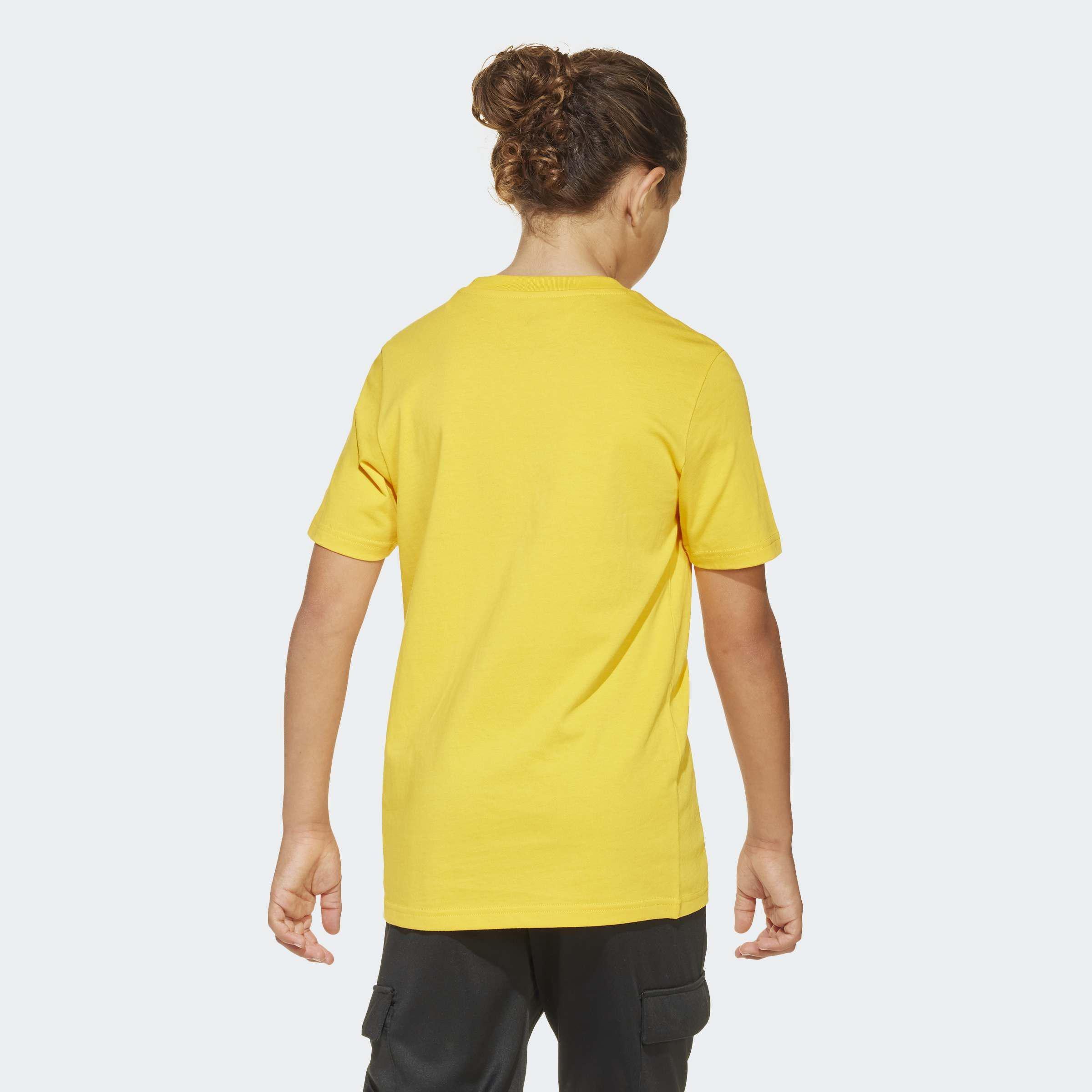 Kids Unisex Fun Graphic T-Shirt, Yellow, A901_ONE, large image number 6