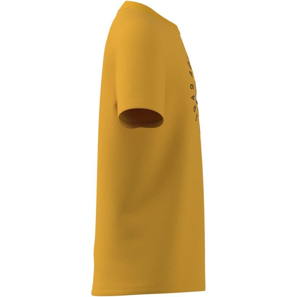 Kids Unisex Fun Graphic T-Shirt, Yellow, A901_ONE, large image number 11