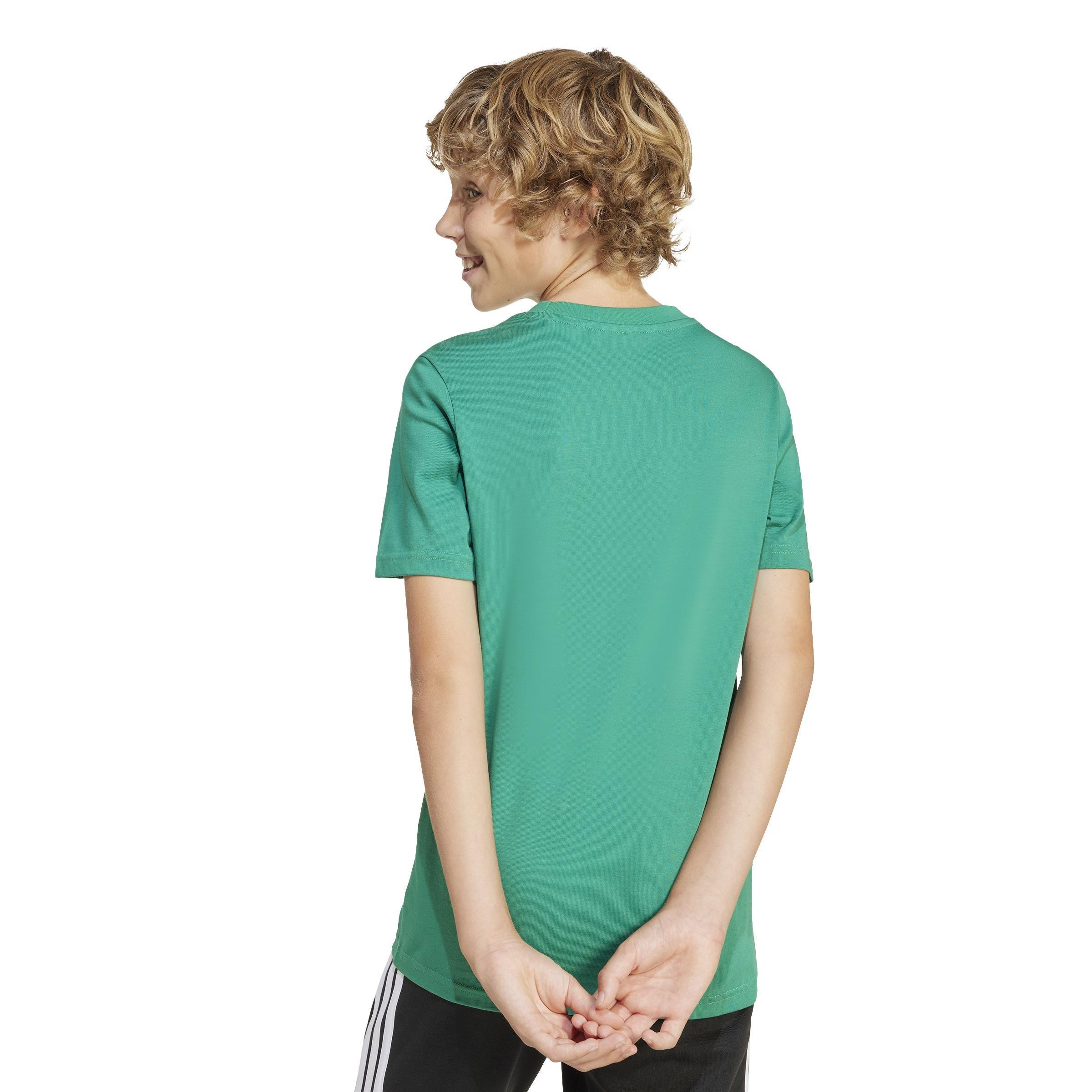 Kids Unisex Fun Graphic T-Shirt, Green, A901_ONE, large image number 2