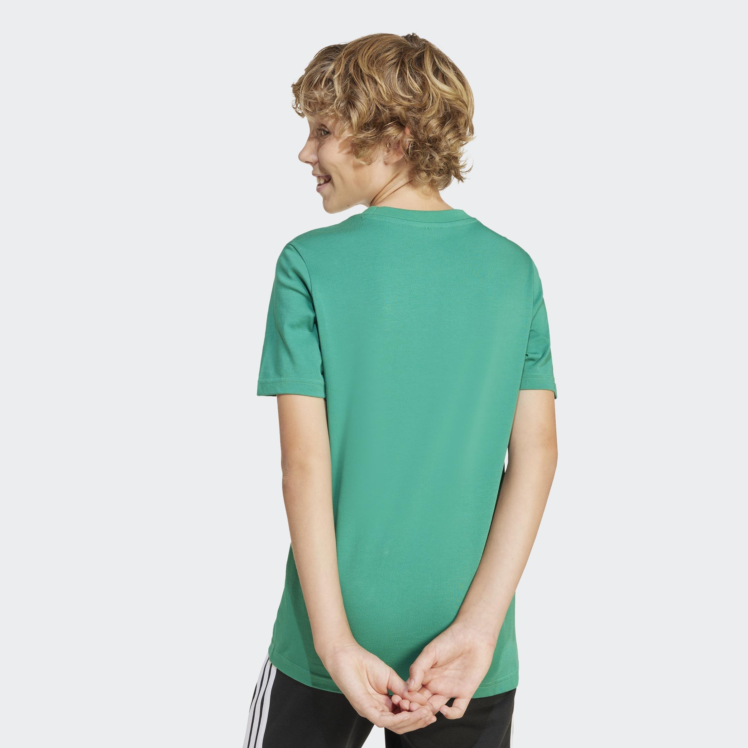 Kids Unisex Fun Graphic T-Shirt, Green, A901_ONE, large image number 4