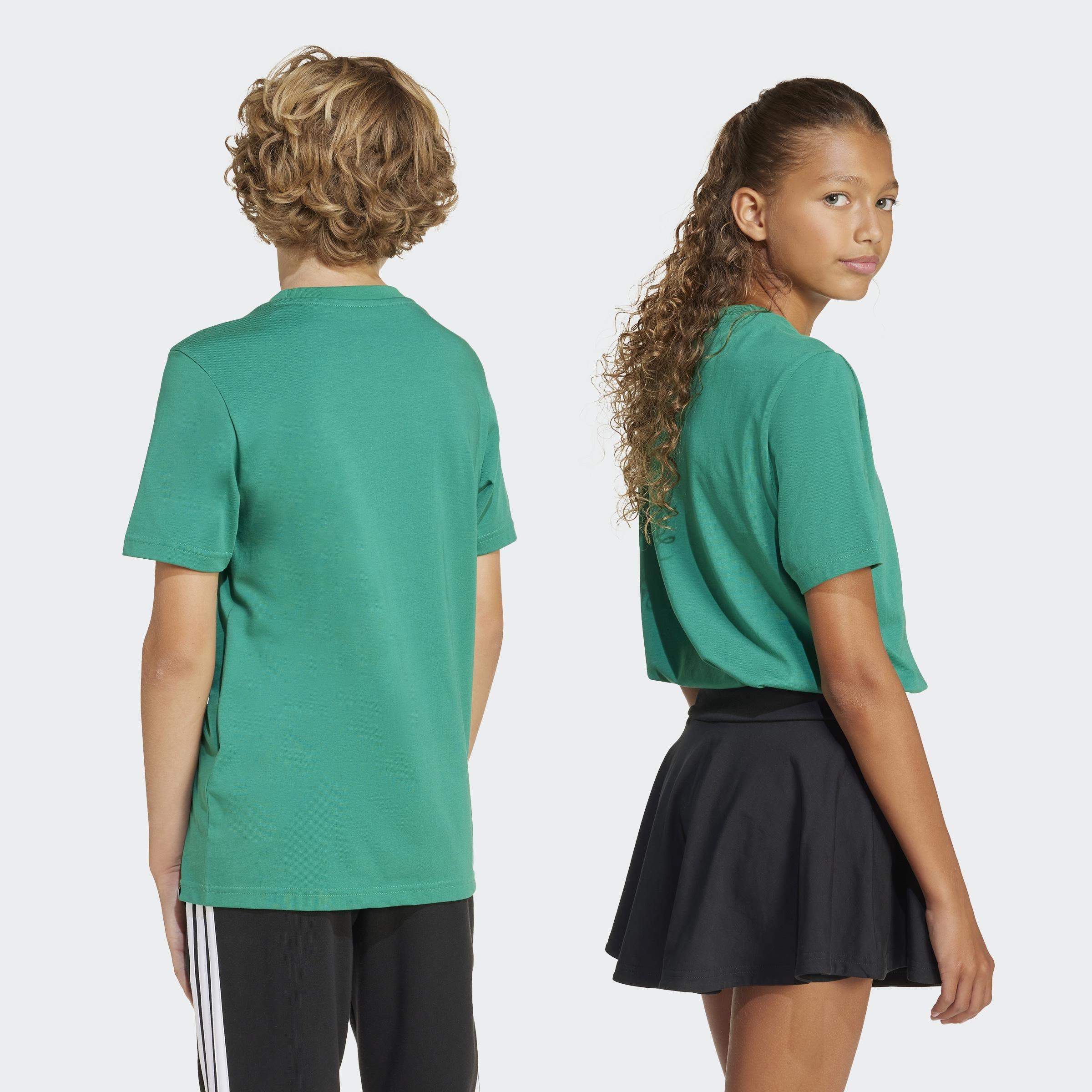 Kids Unisex Fun Graphic T-Shirt, Green, A901_ONE, large image number 5