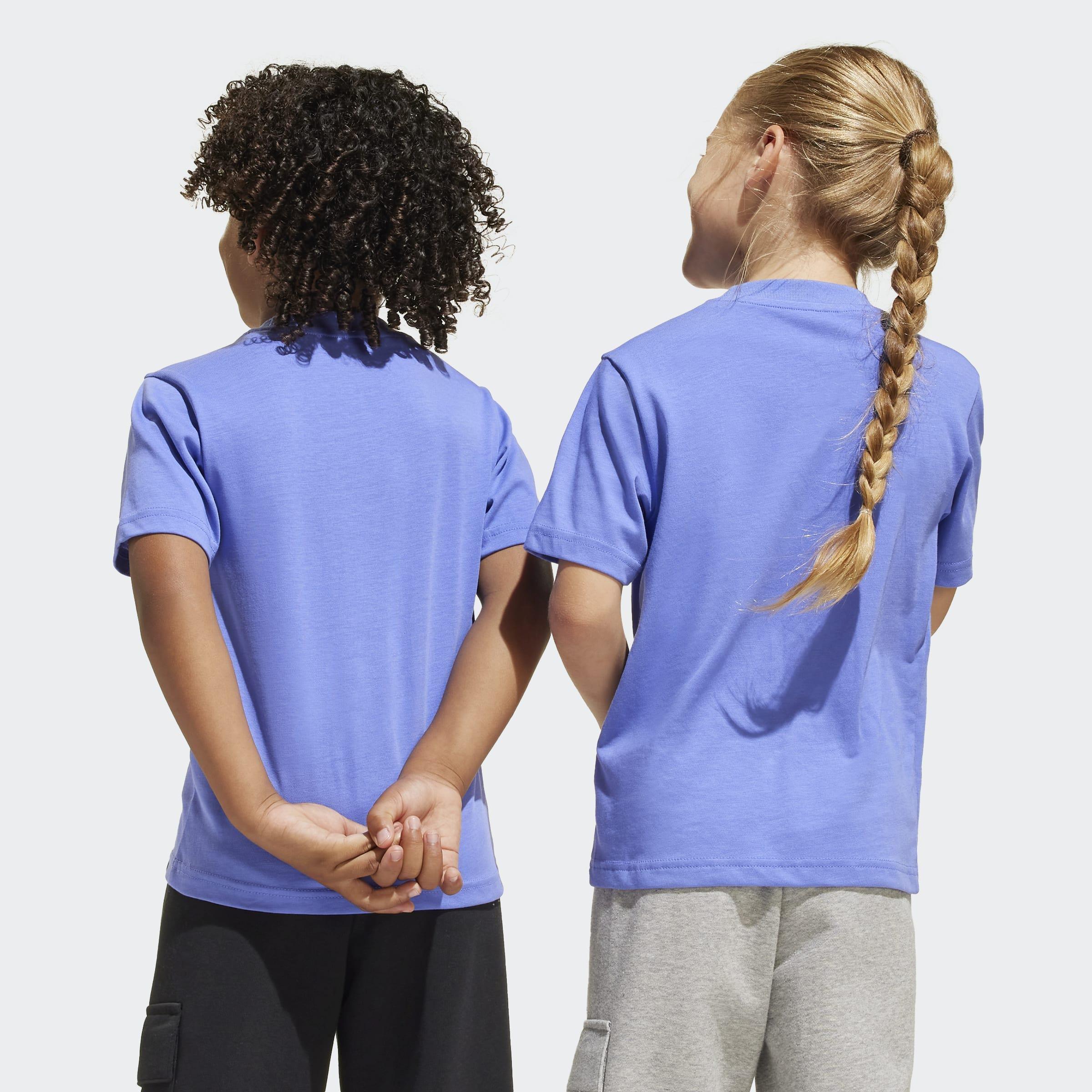 Kids Unisex Fun Graphic T-Shirt, Blue, A901_ONE, large image number 5