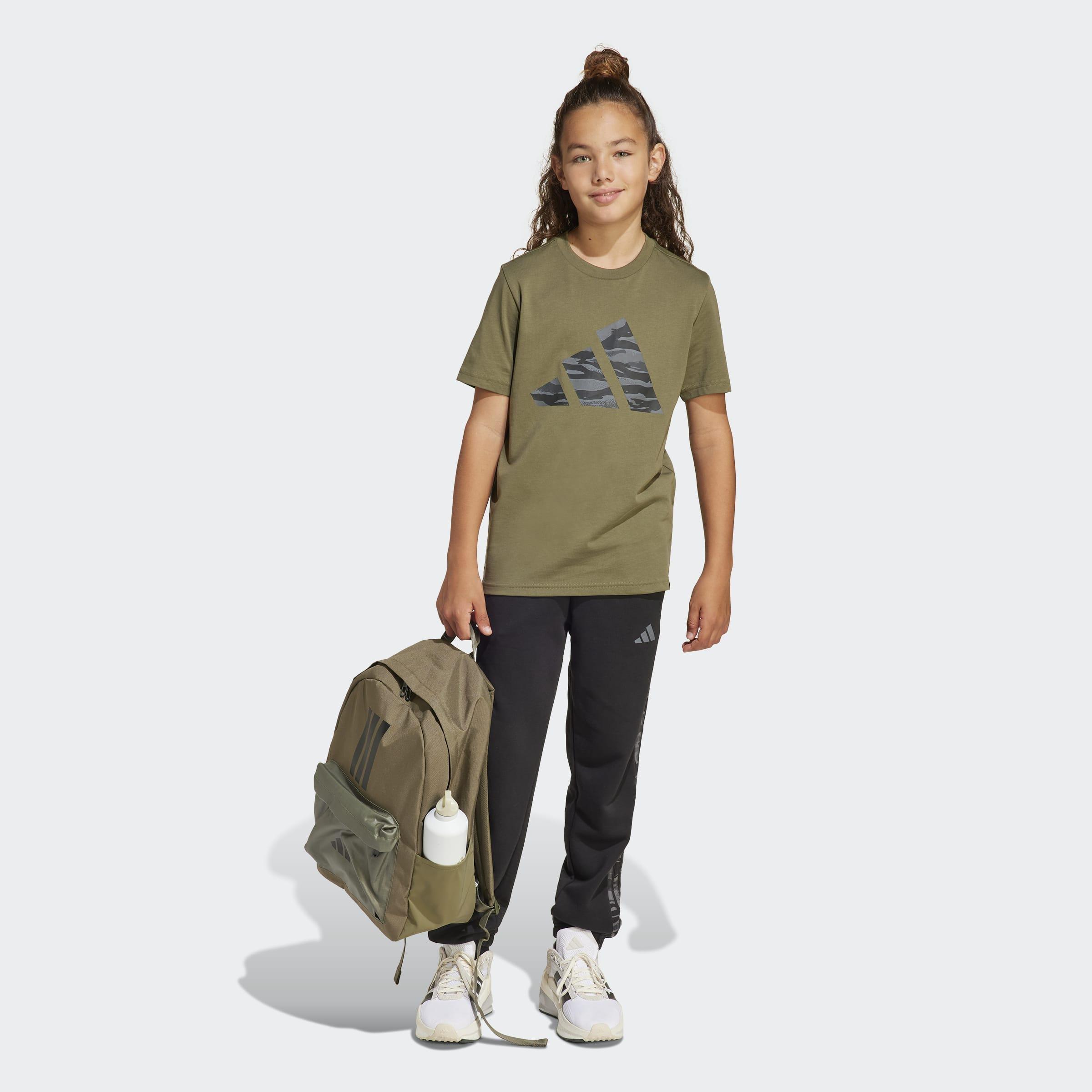 Kids Unisex Camo Graphic T-Shirt, Green, A901_ONE, large image number 14
