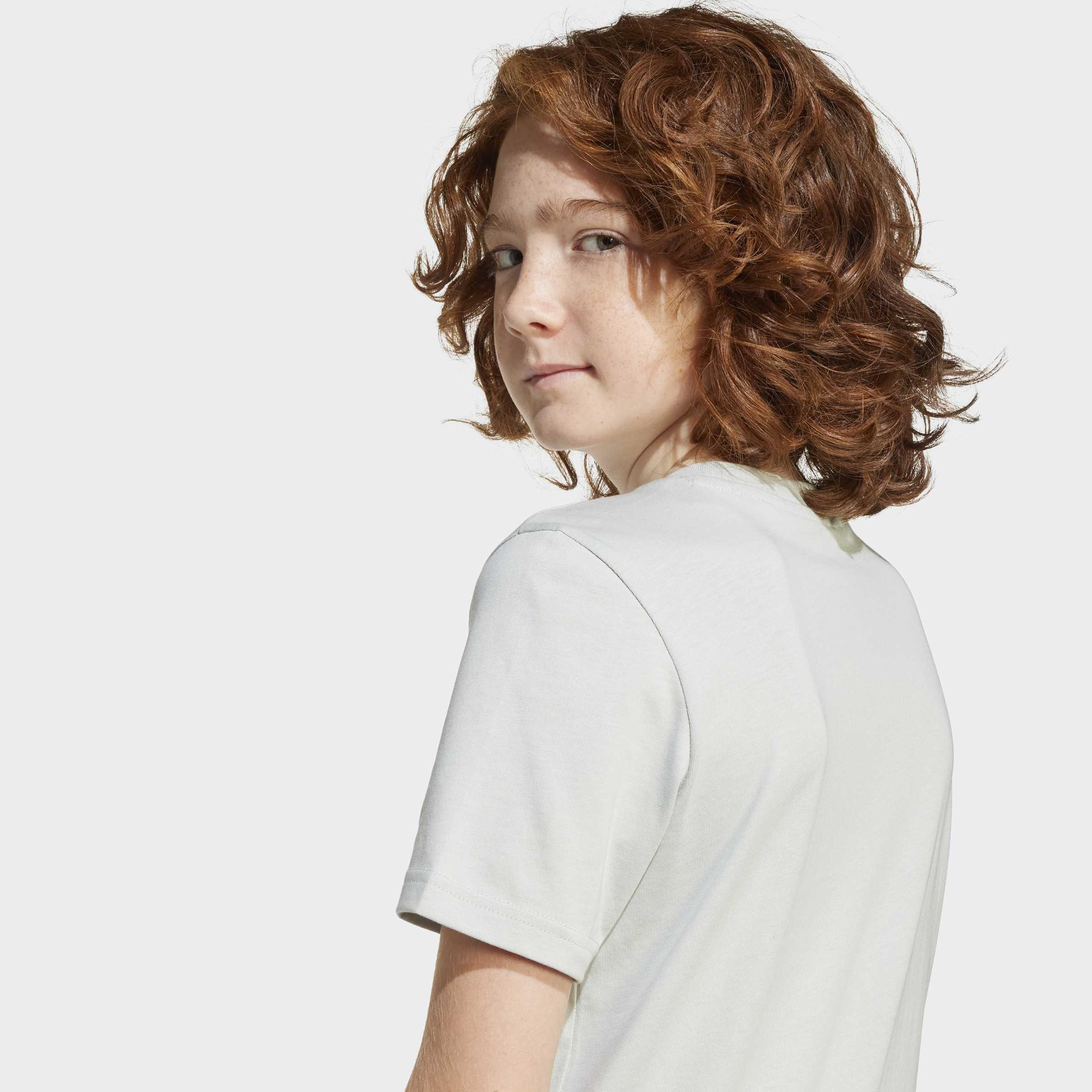 Kids Unisex Camo Graphic T-Shirt, Grey, A901_ONE, large image number 8