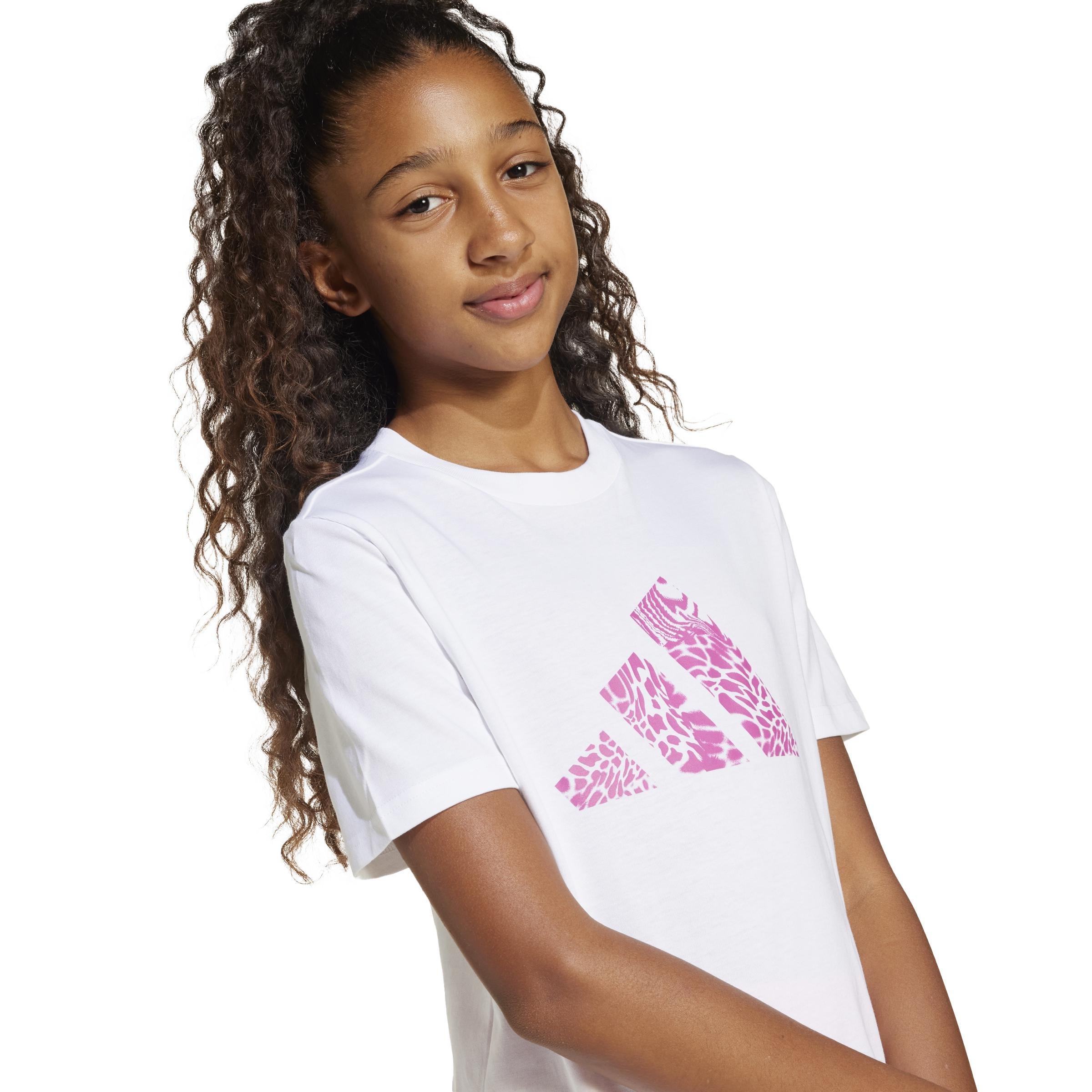 Kids Animal-Print Graphic T-Shirt, White, A901_ONE, large image number 5