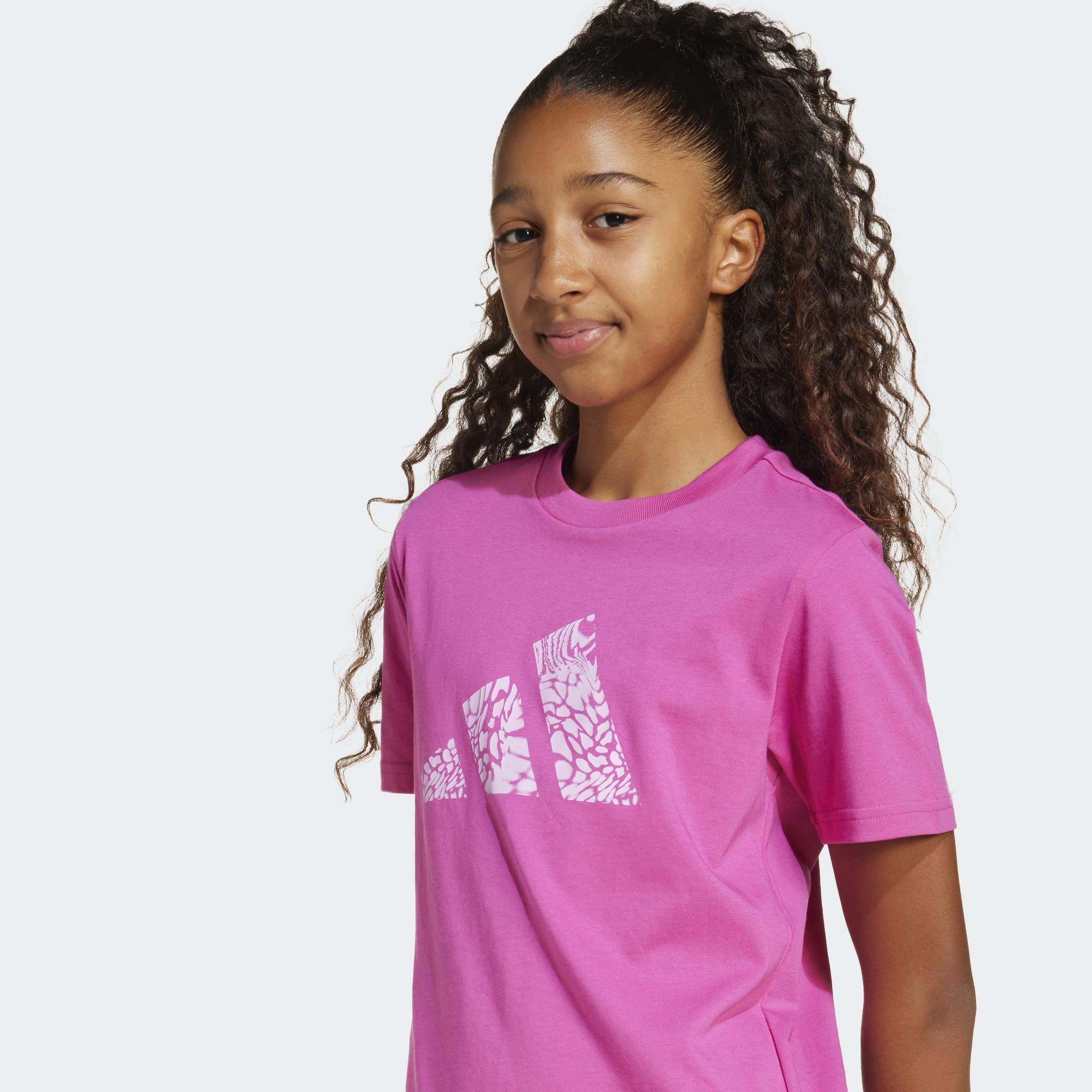 Kids Animal-Print Graphic T-Shirt, Pink, A901_ONE, large image number 2