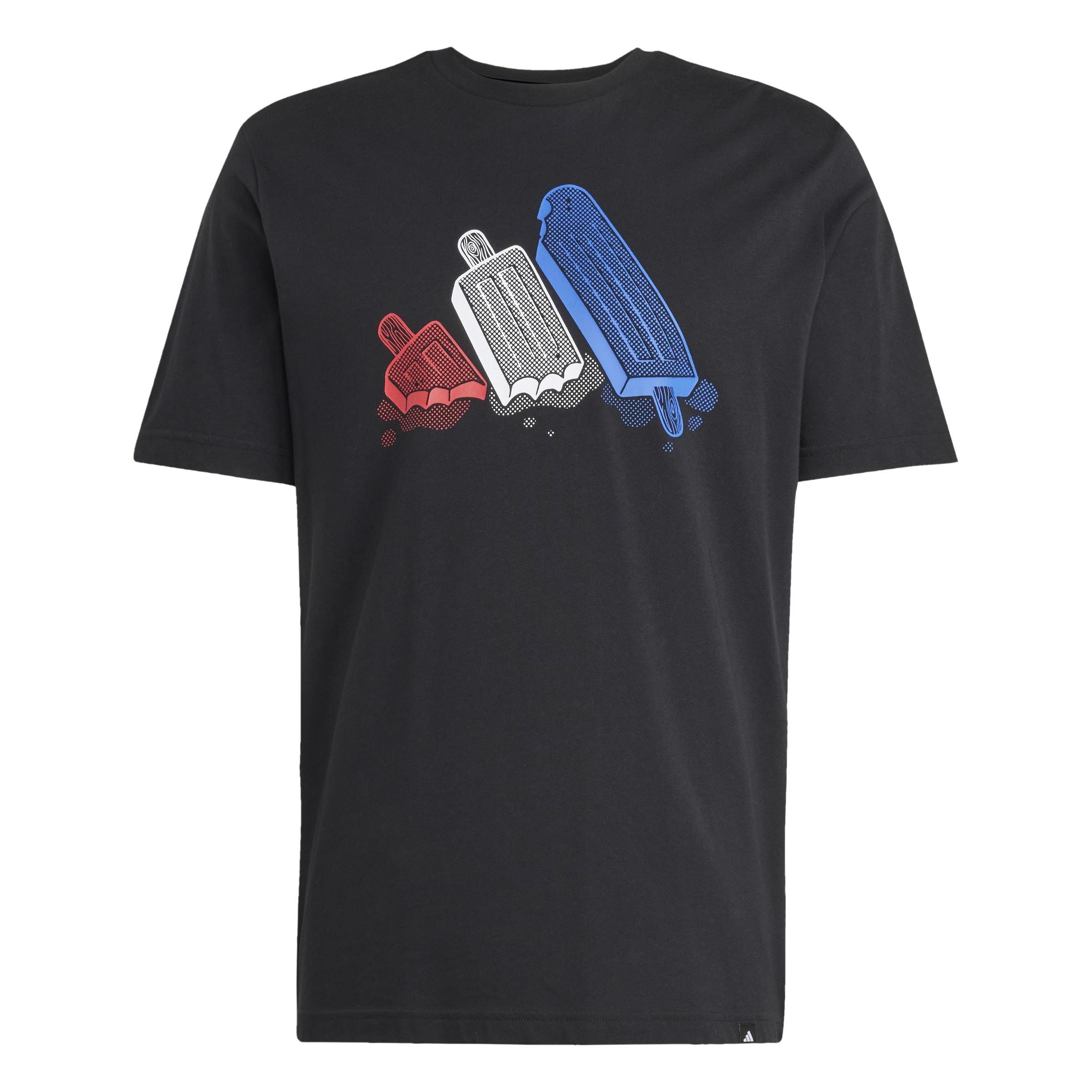 Lounge Ice Graphic T-Shirt, Black, , large image number 0