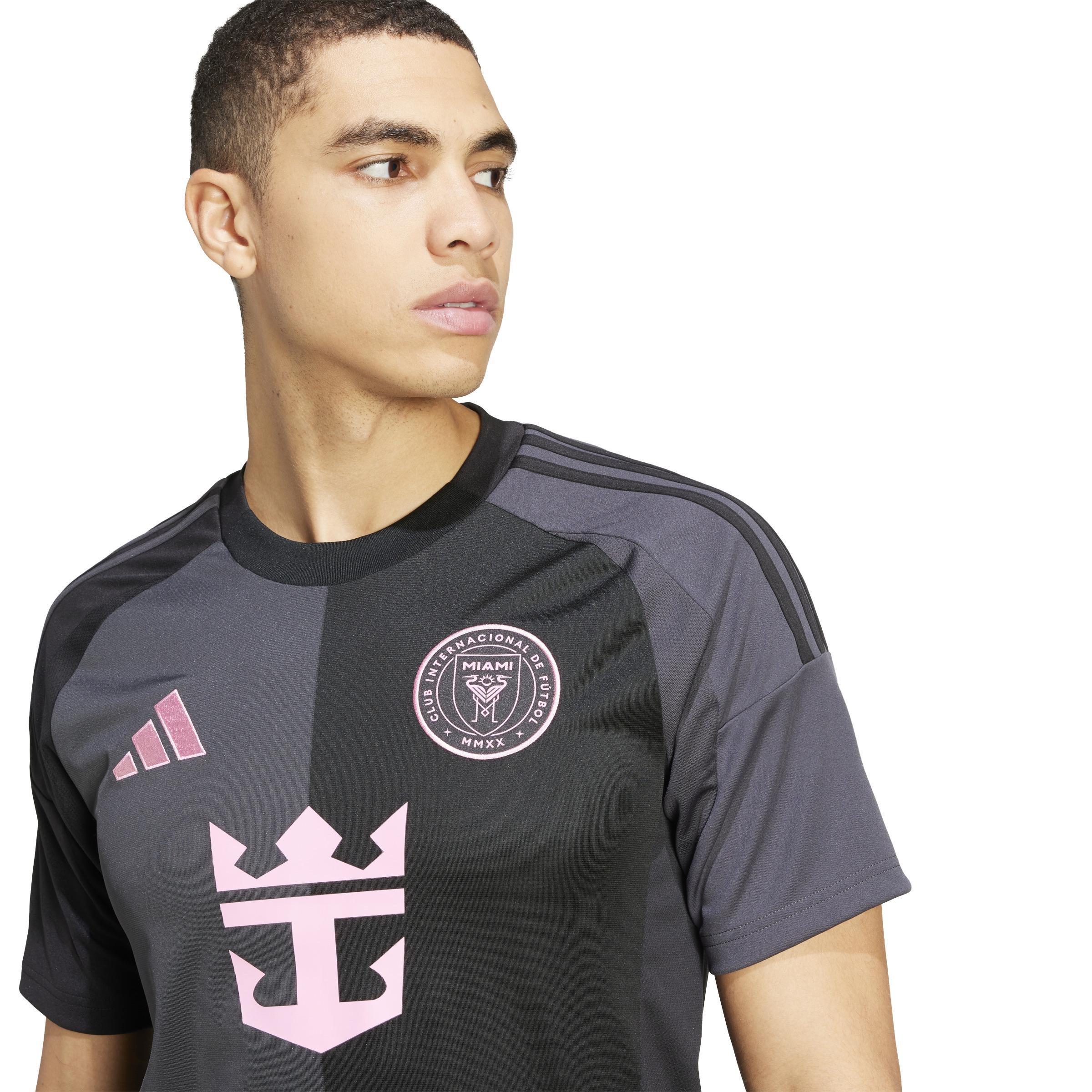 Inter Miami CF 25/26 Messi Away Jersey, Black, A901_ONE, large image number 6