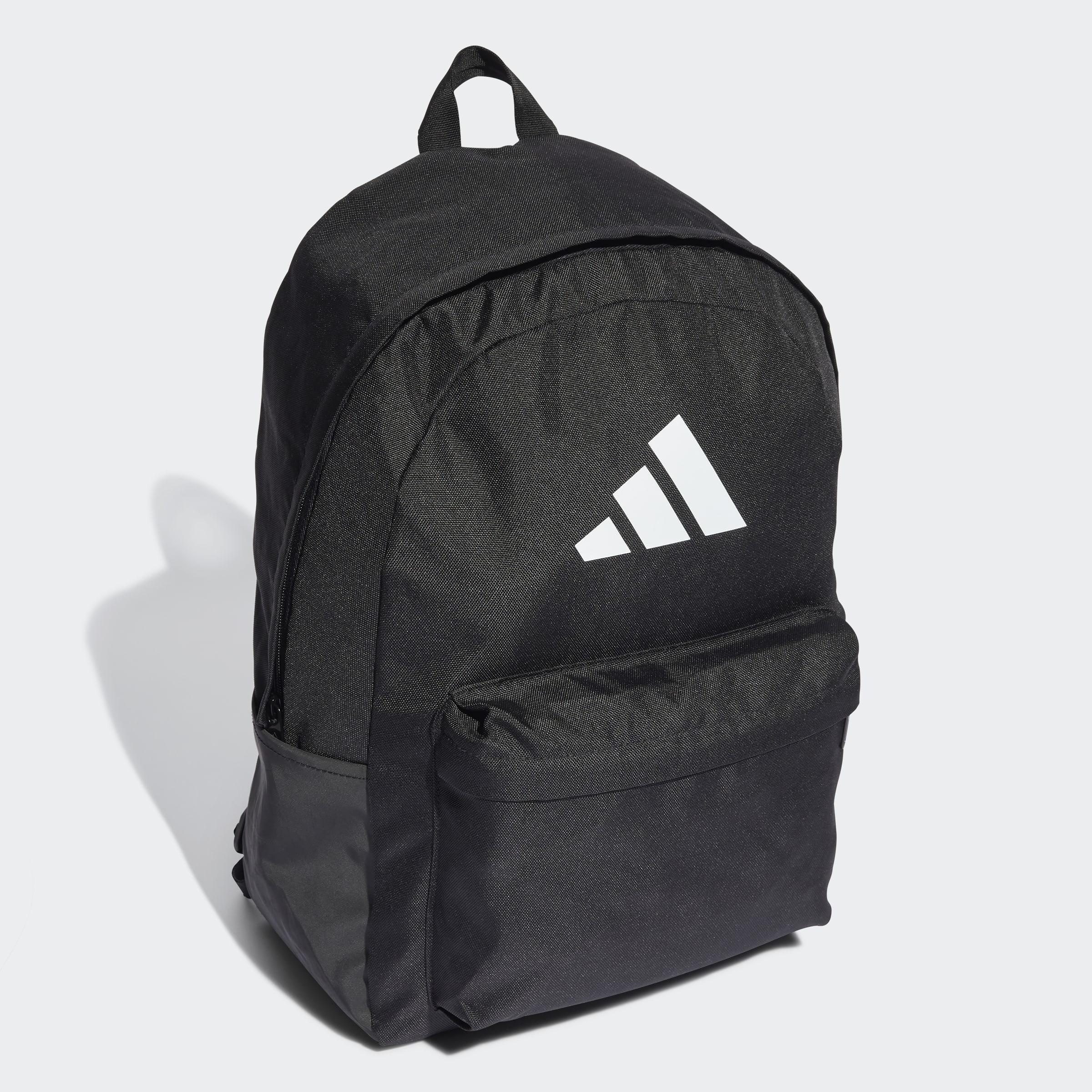 Unisex Classic 3 Bar Logo Backpack, Black, A901_ONE, large image number 2