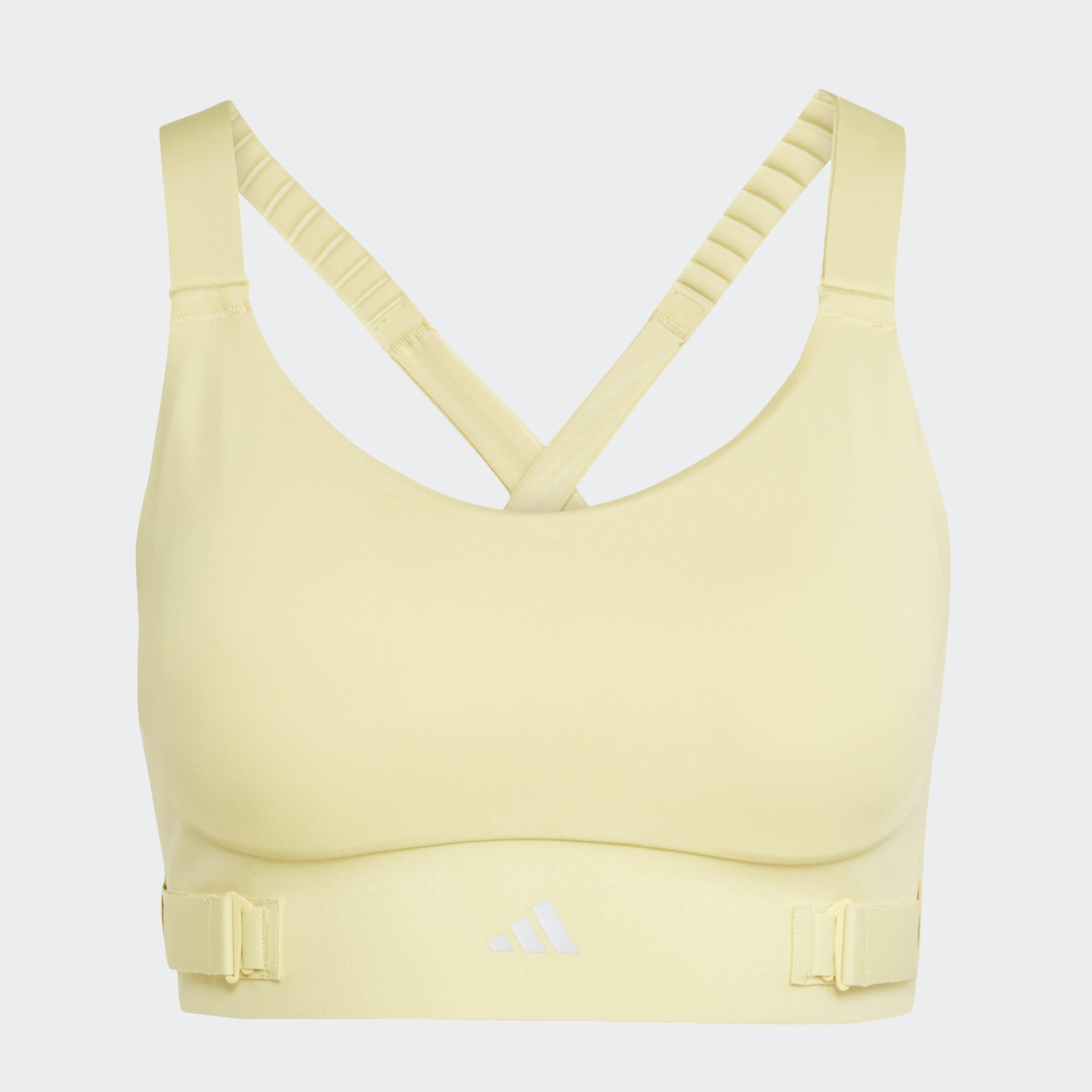 Fastimpact Luxe Run High-Support Bra, Yellow, A901_ONE, large image number 0