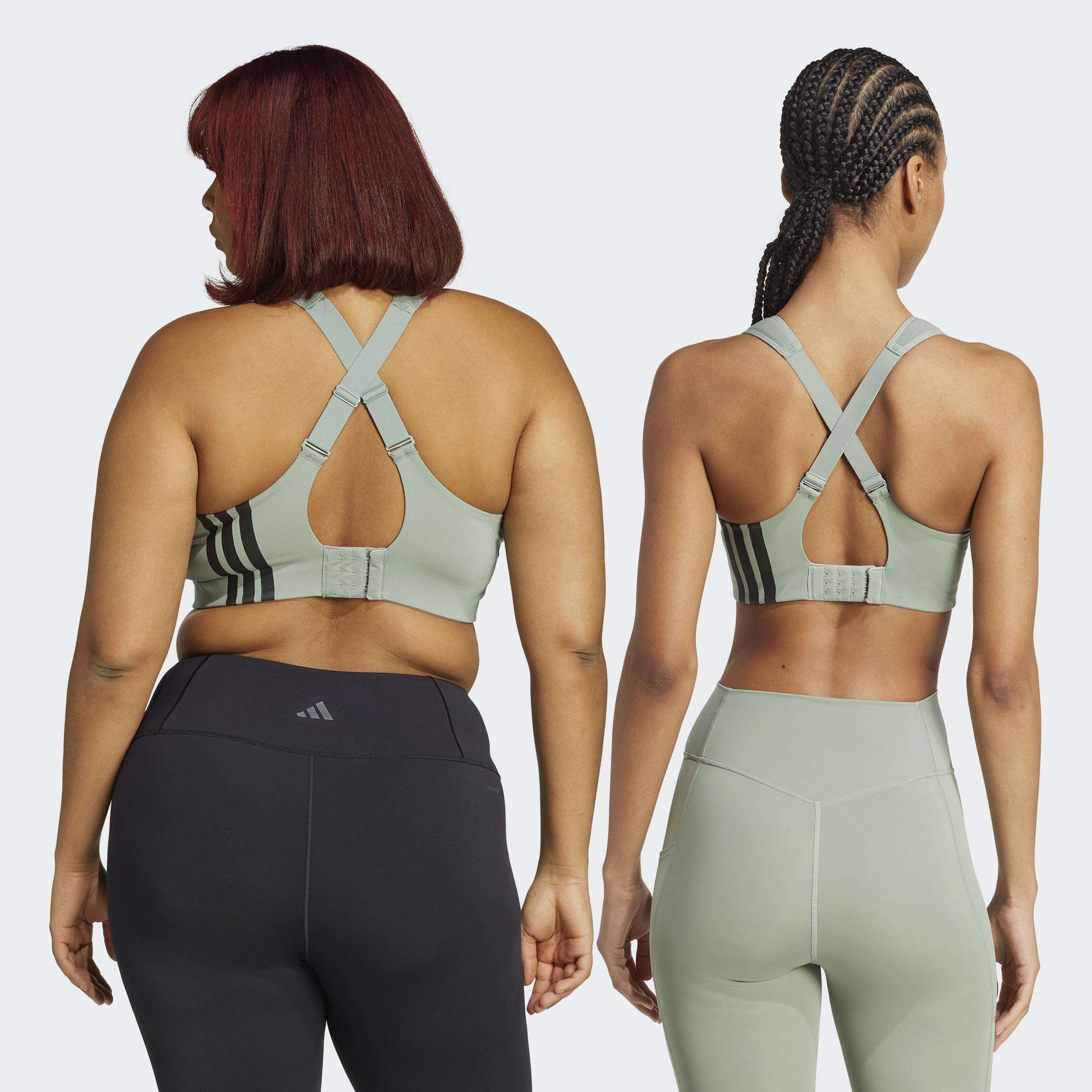 TLRD Impact Training High Support Bra, Green, A901_ONE, large image number 7