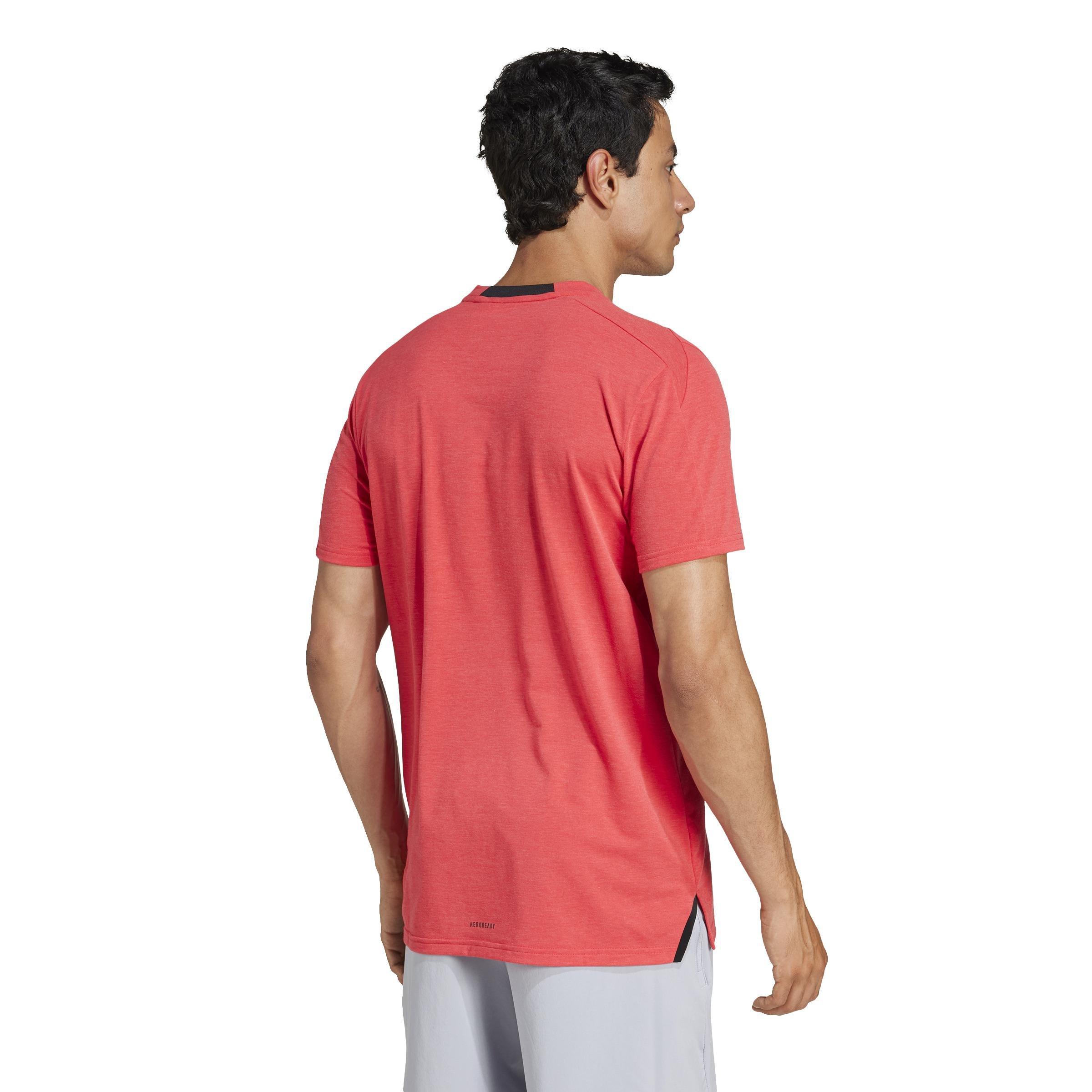 Designed for Training Workout T-Shirt, Red, A901_ONE, large image number 3