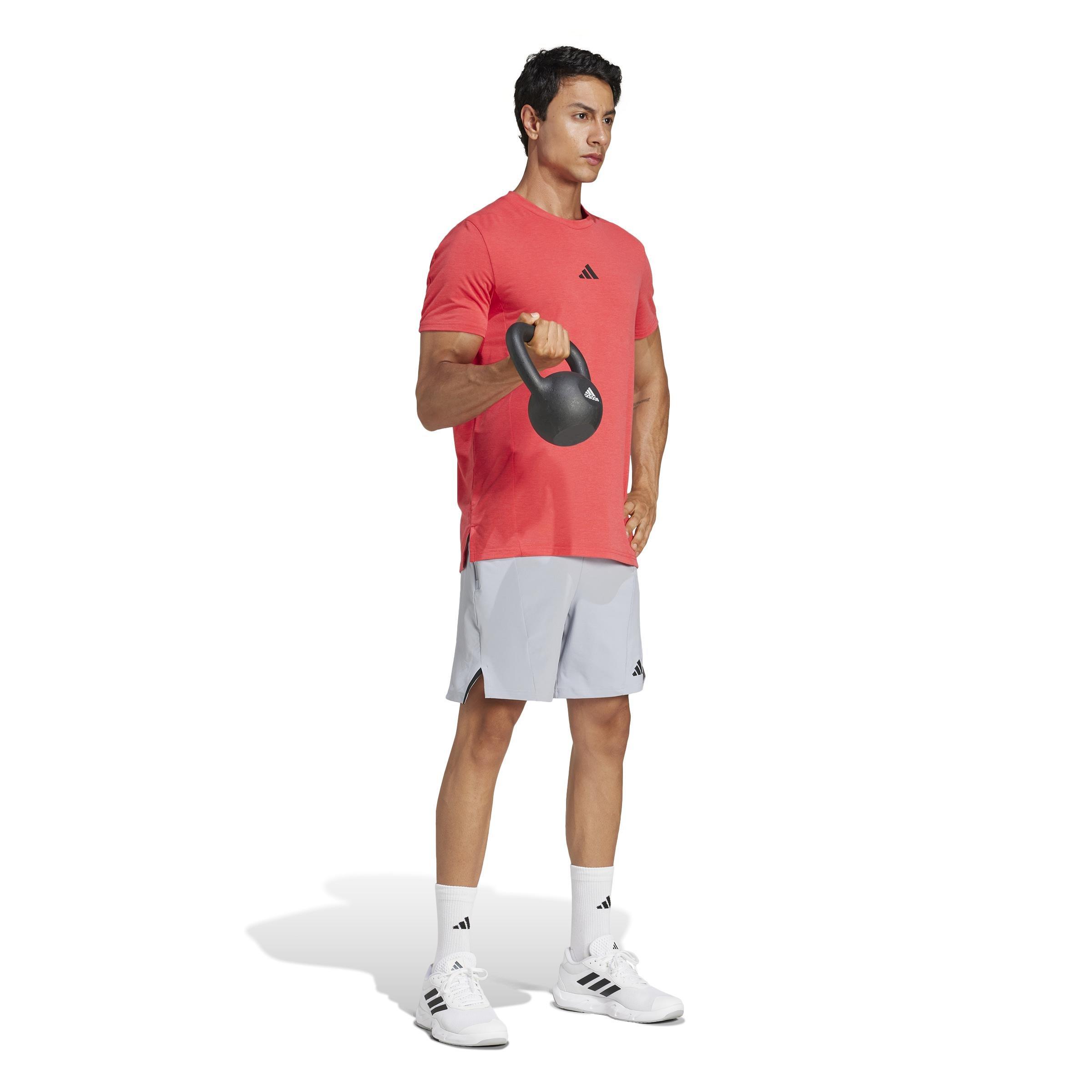 Designed for Training Workout T-Shirt, Red, A901_ONE, large image number 12