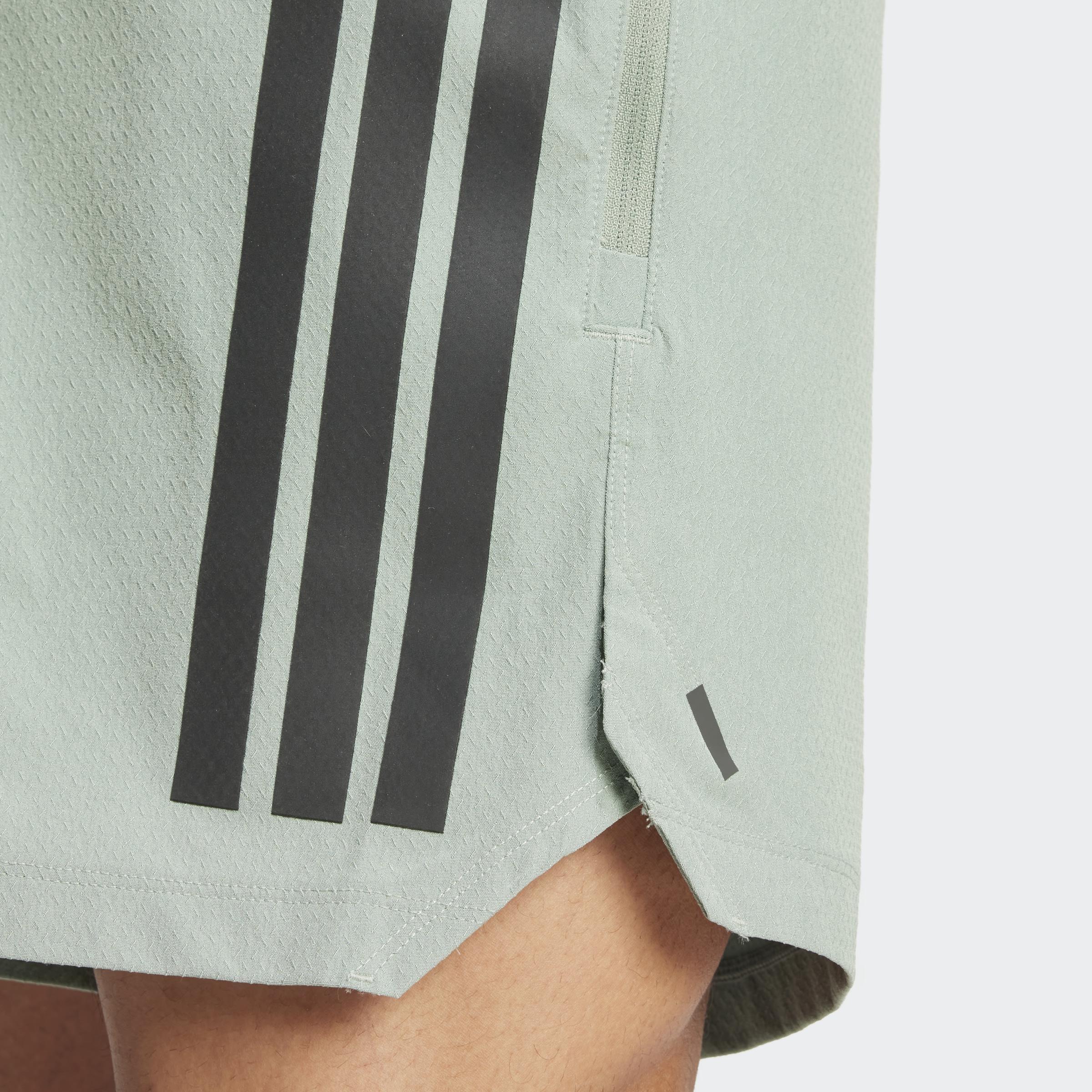 Power 3-Stripes Shorts, Green, A901_ONE, large image number 6