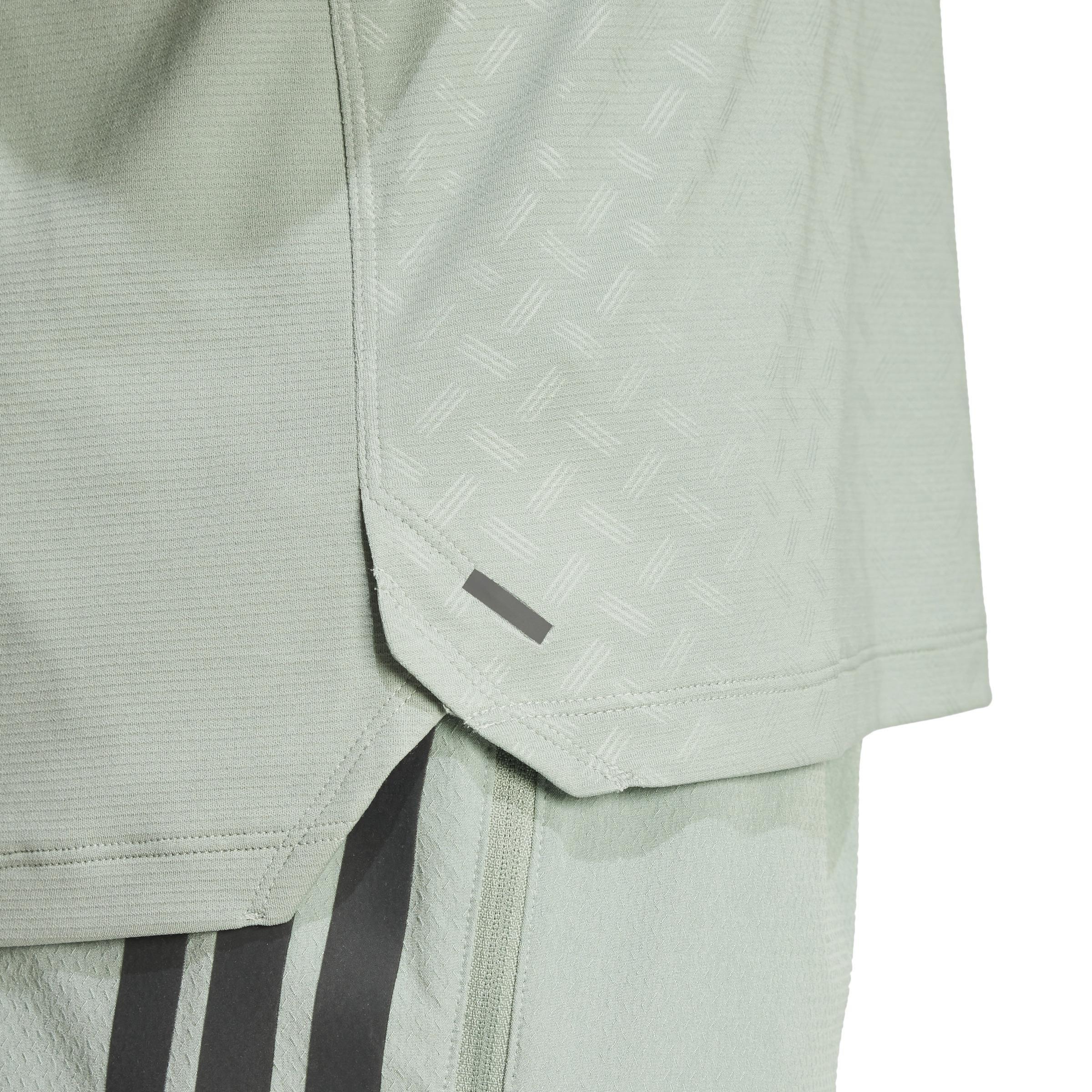 Power 3-Stripes T-Shirt, Green, A901_ONE, large image number 4