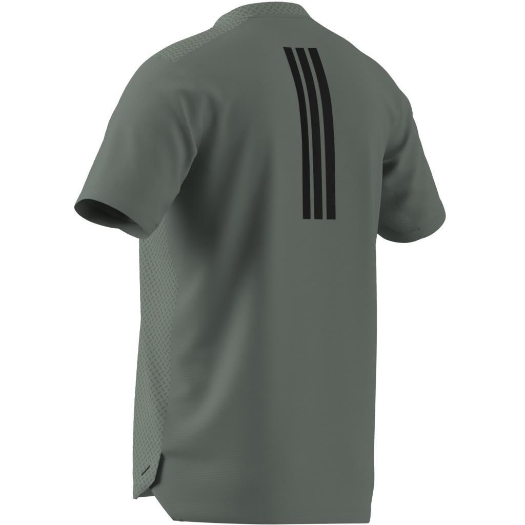 Power 3-Stripes T-Shirt, Green, A901_ONE, large image number 13