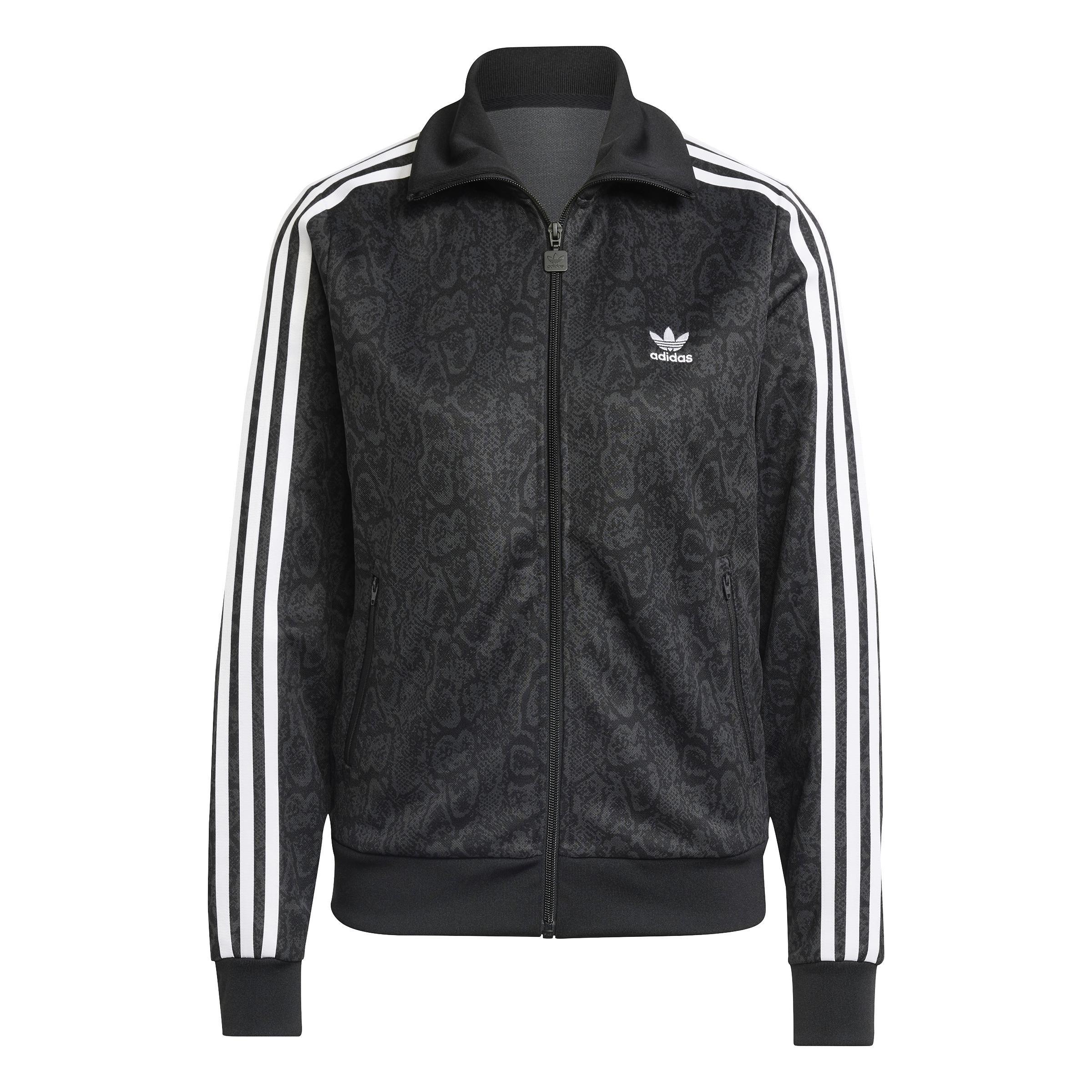 Snake Firebird Track Top, Black