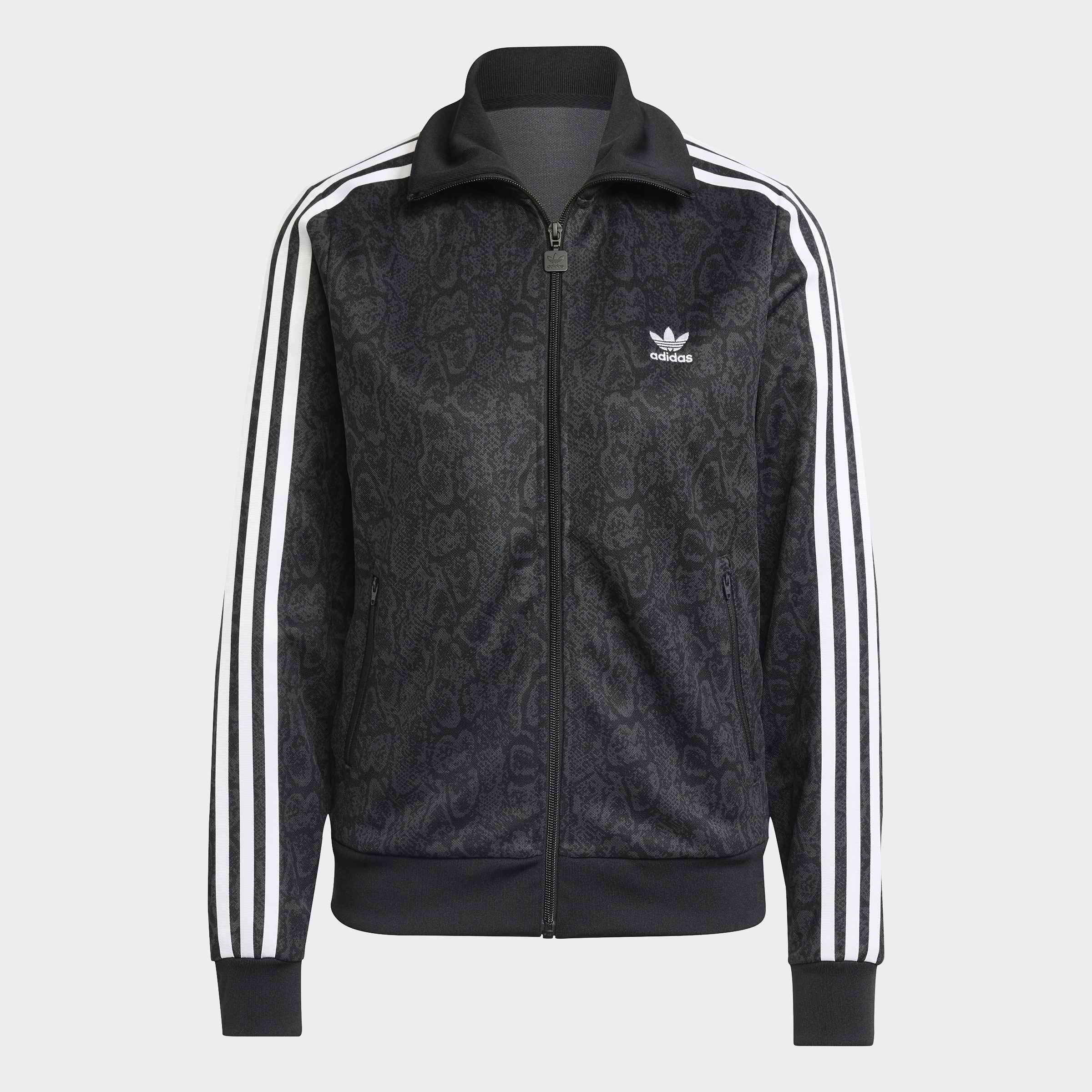 Snake Firebird Track Top, Black