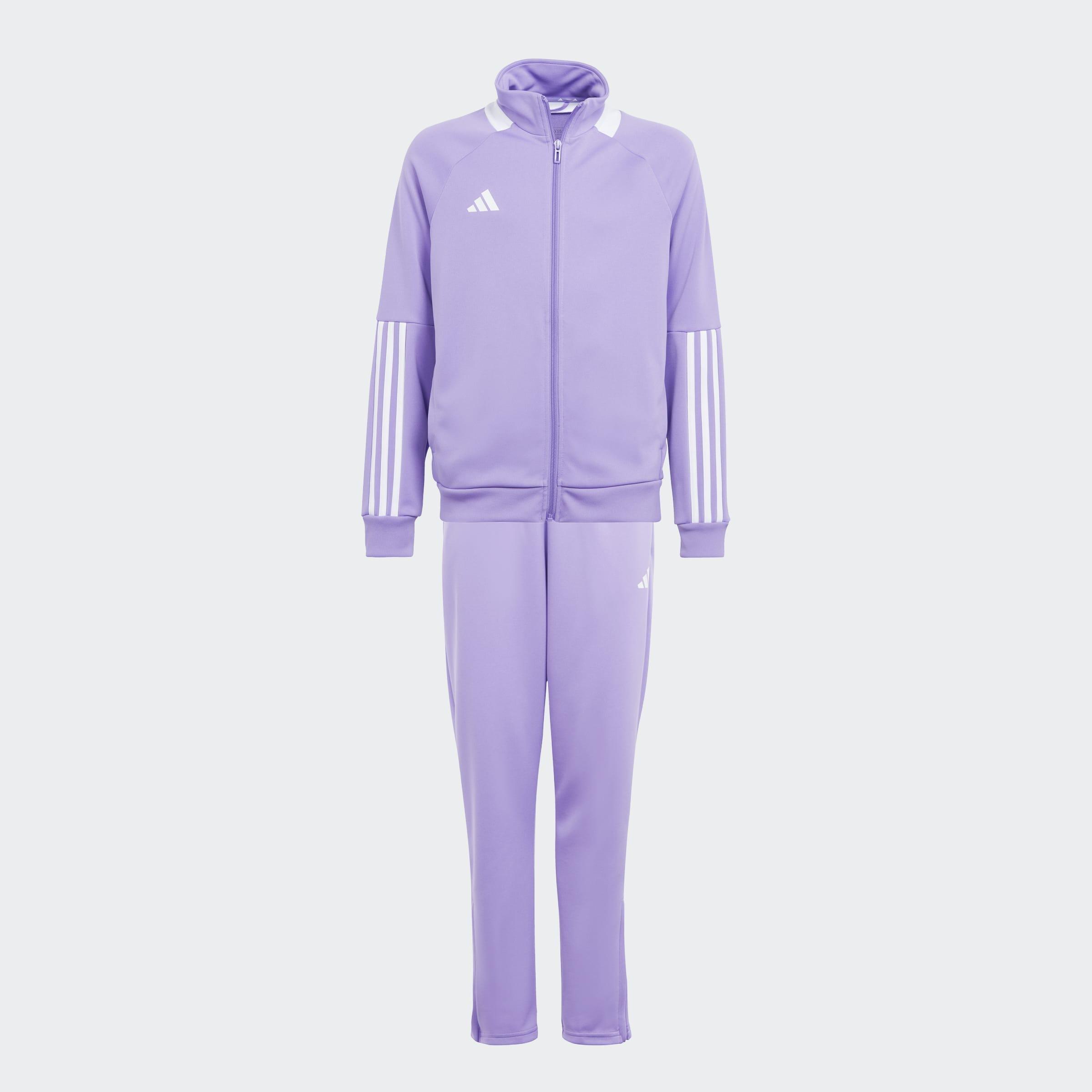 Kids Sereno Track Suit, Purple, A901_ONE, large image number 1