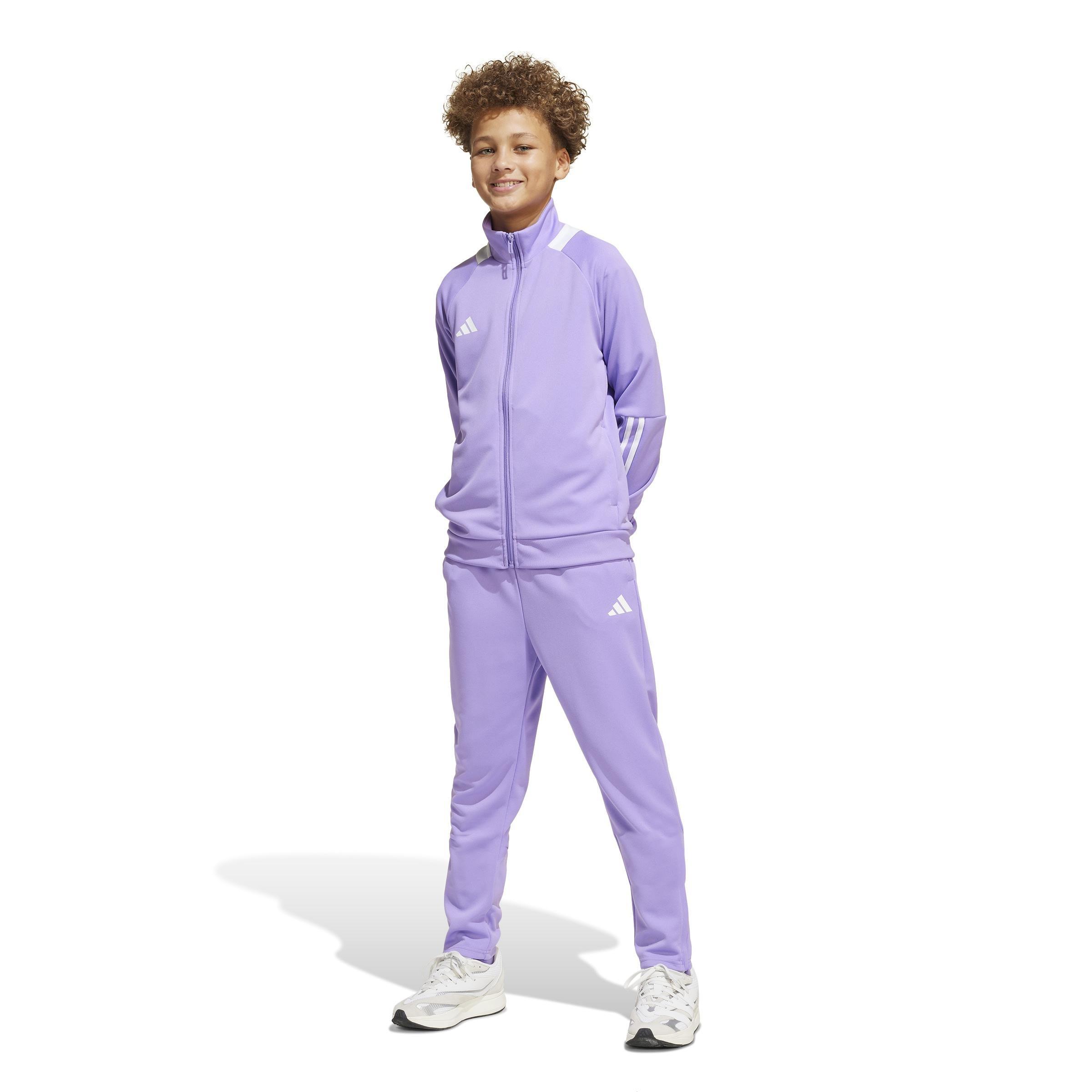 Kids Sereno Track Suit, Purple, A901_ONE, large image number 14
