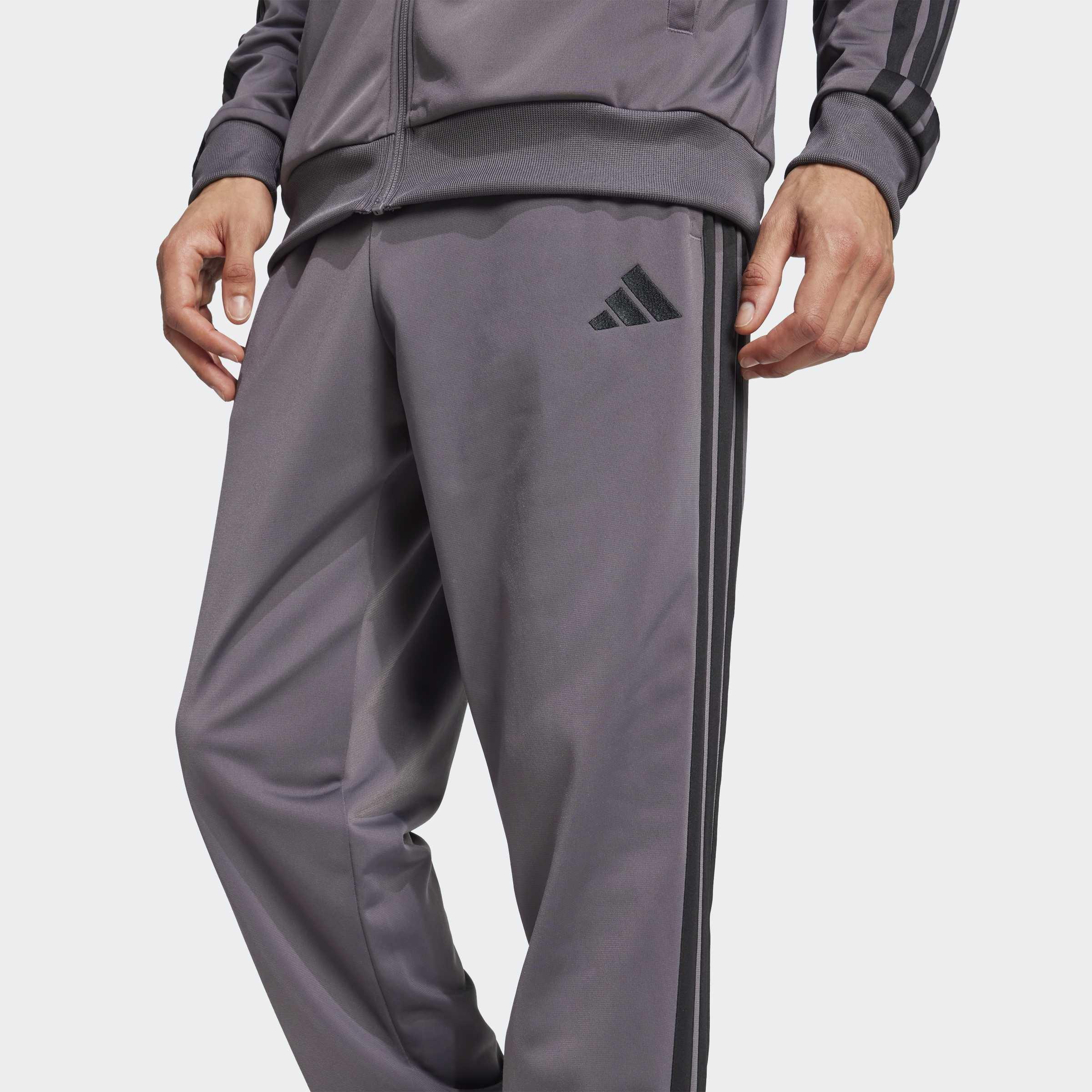 Sportswear Basic 3-Stripes Tricot Track Suit, Grey, A901_ONE, large image number 4