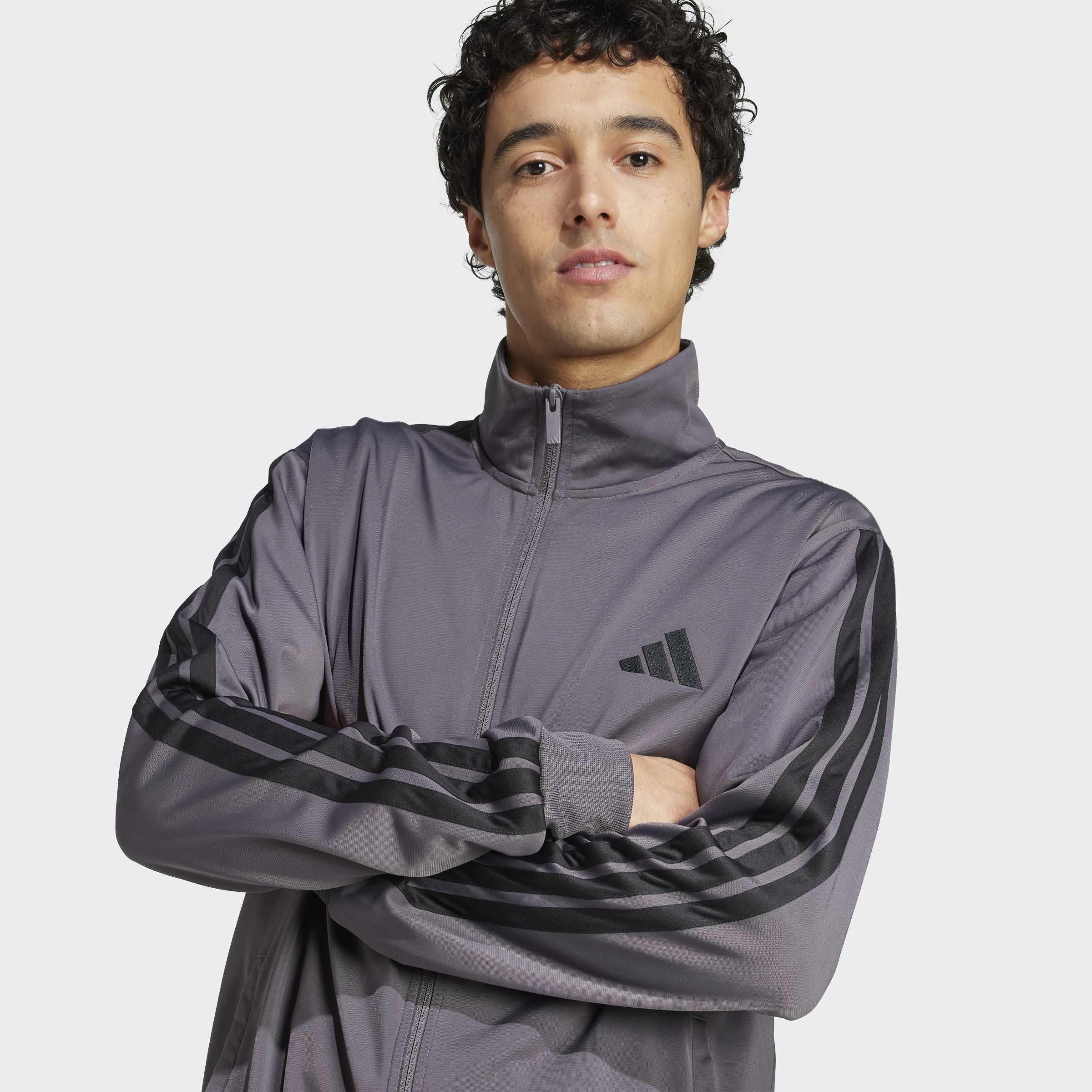 Sportswear Basic 3-Stripes Tricot Track Suit, Grey, A901_ONE, large image number 5