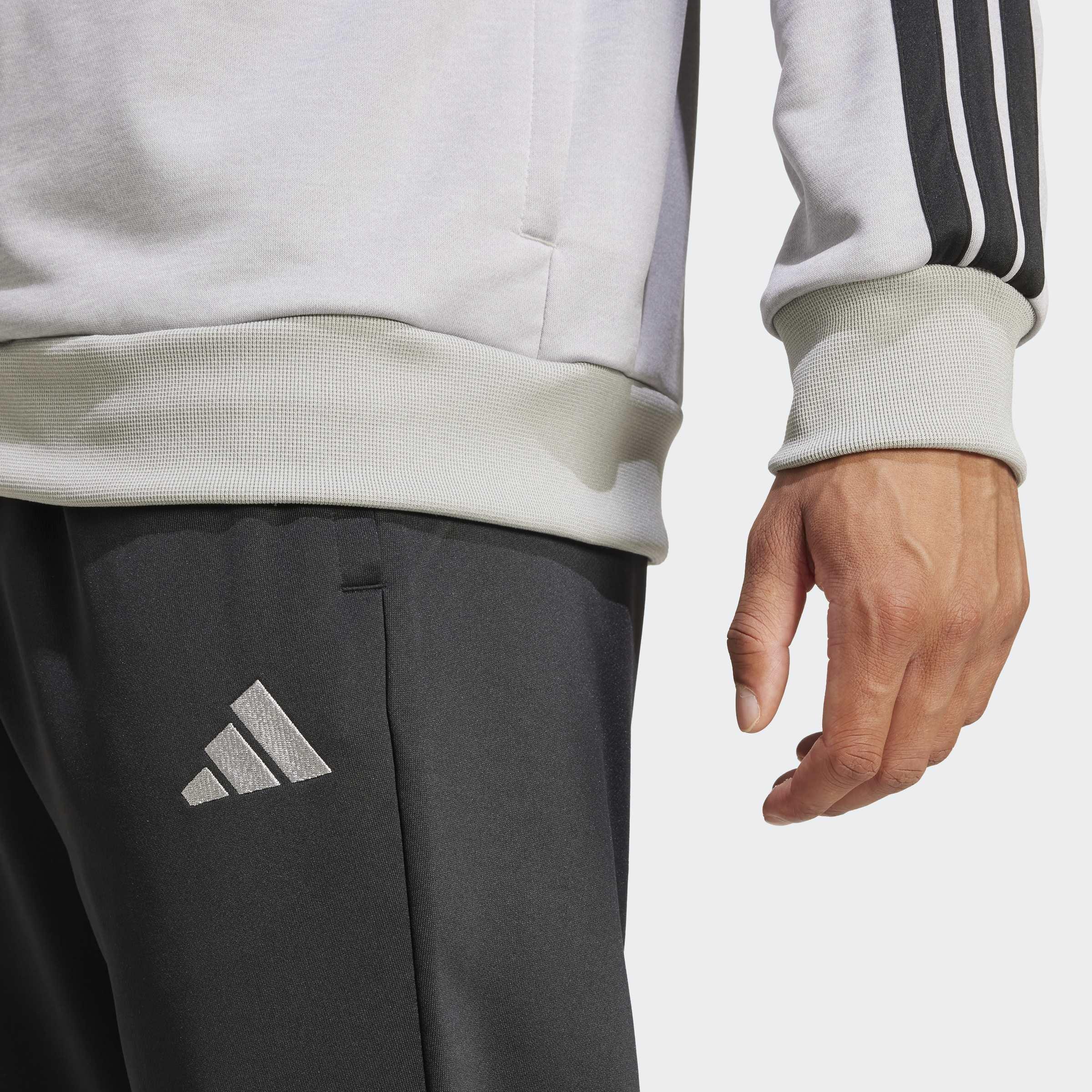 Sportswear Basic 3-Stripes French Terry Track Suit, Grey, A901_ONE, large image number 2