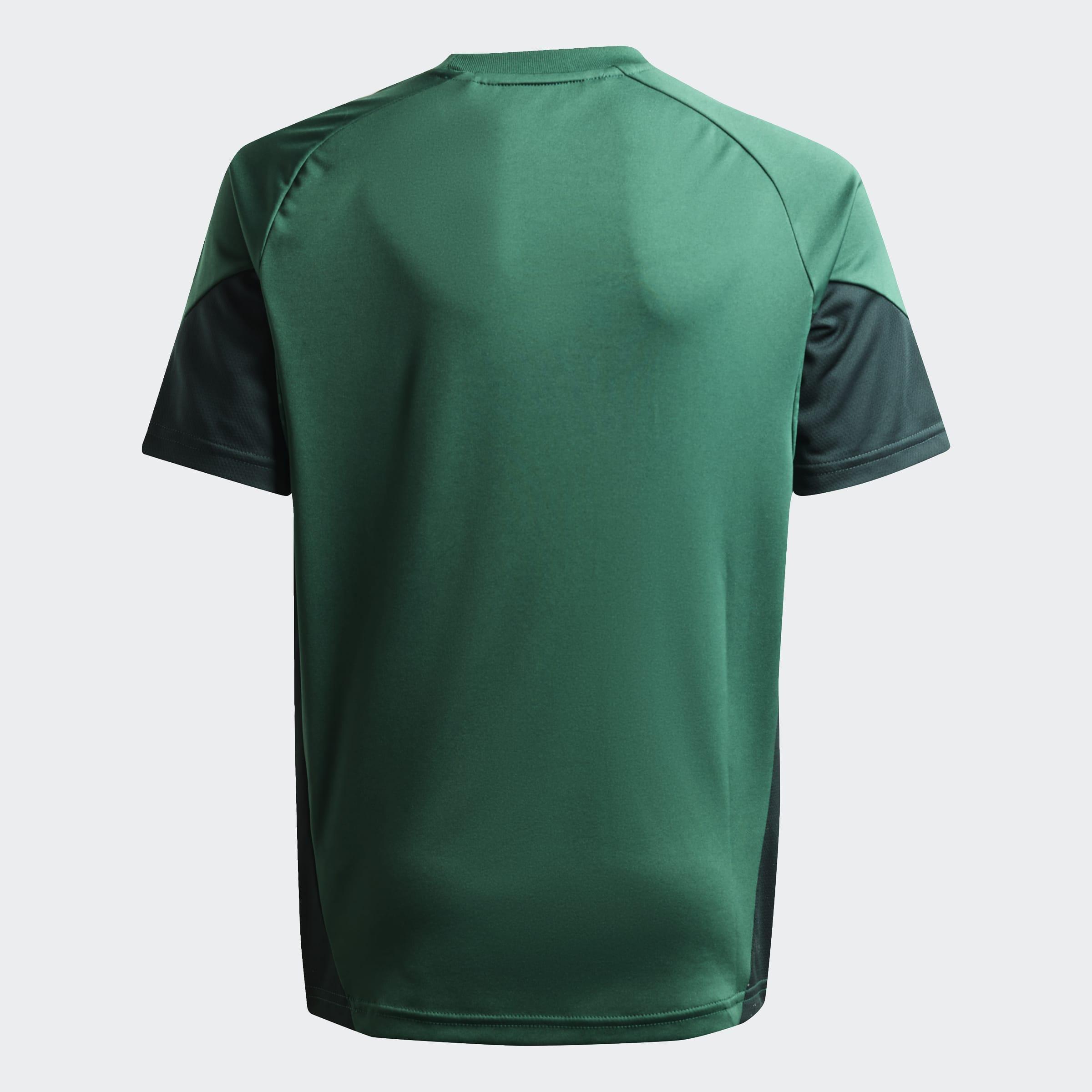 Kids Unisex Tiro 25 Competition Training Jersey, Green, A901_ONE, large image number 7